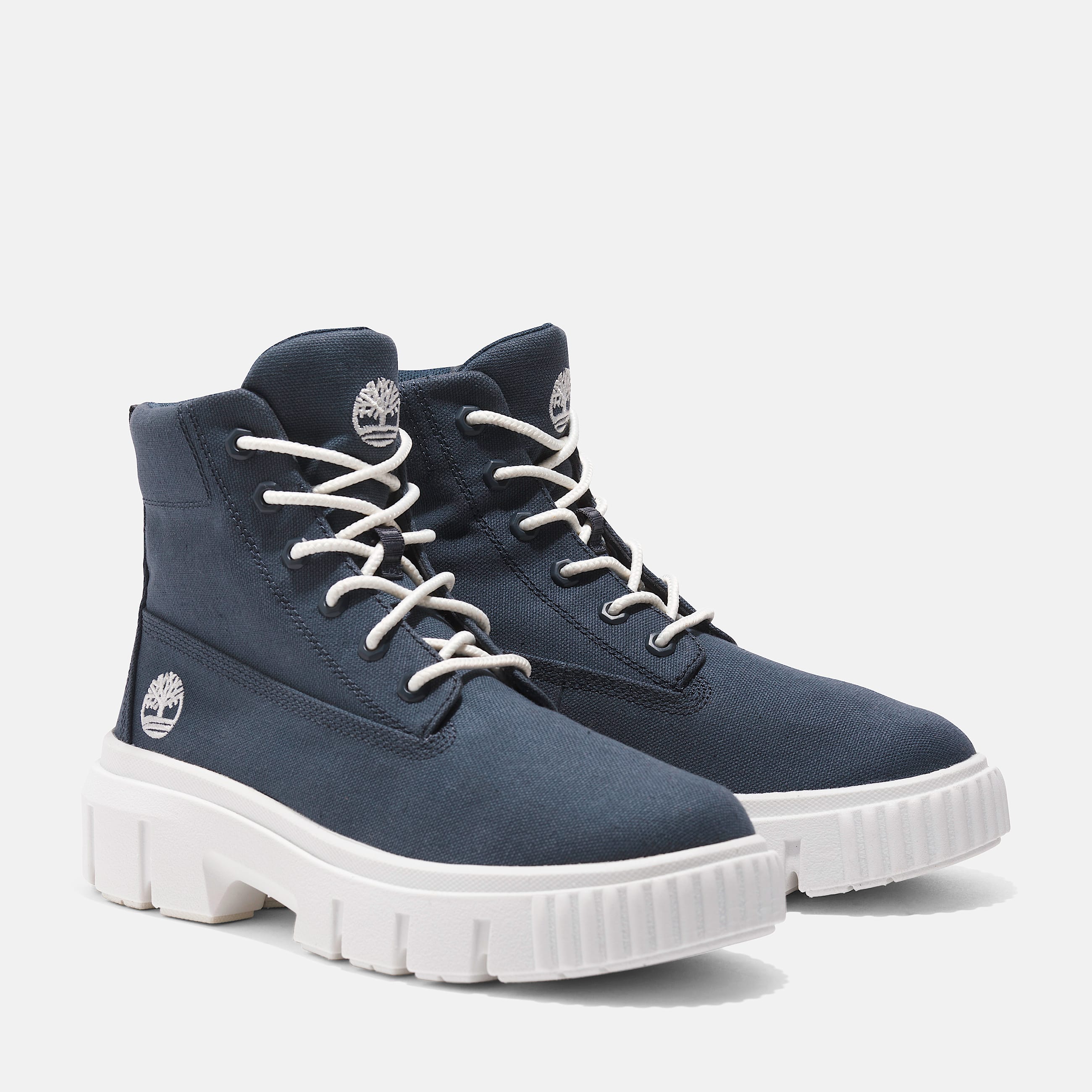 Womens Greyfield Canvas Boot TBL Dark Blue Canvas ALT4