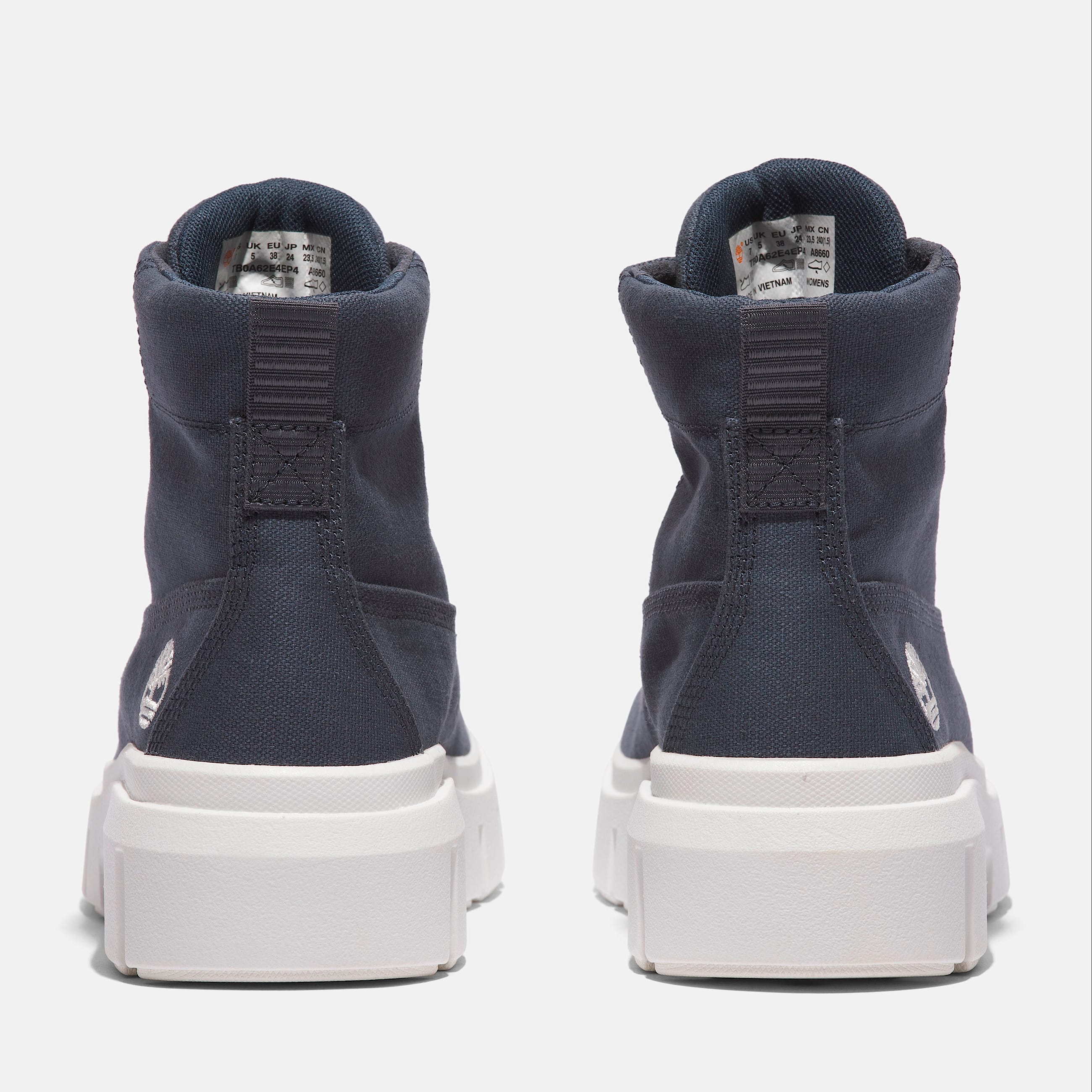 Womens Greyfield Canvas Boot TBL Dark Blue Canvas ALT5