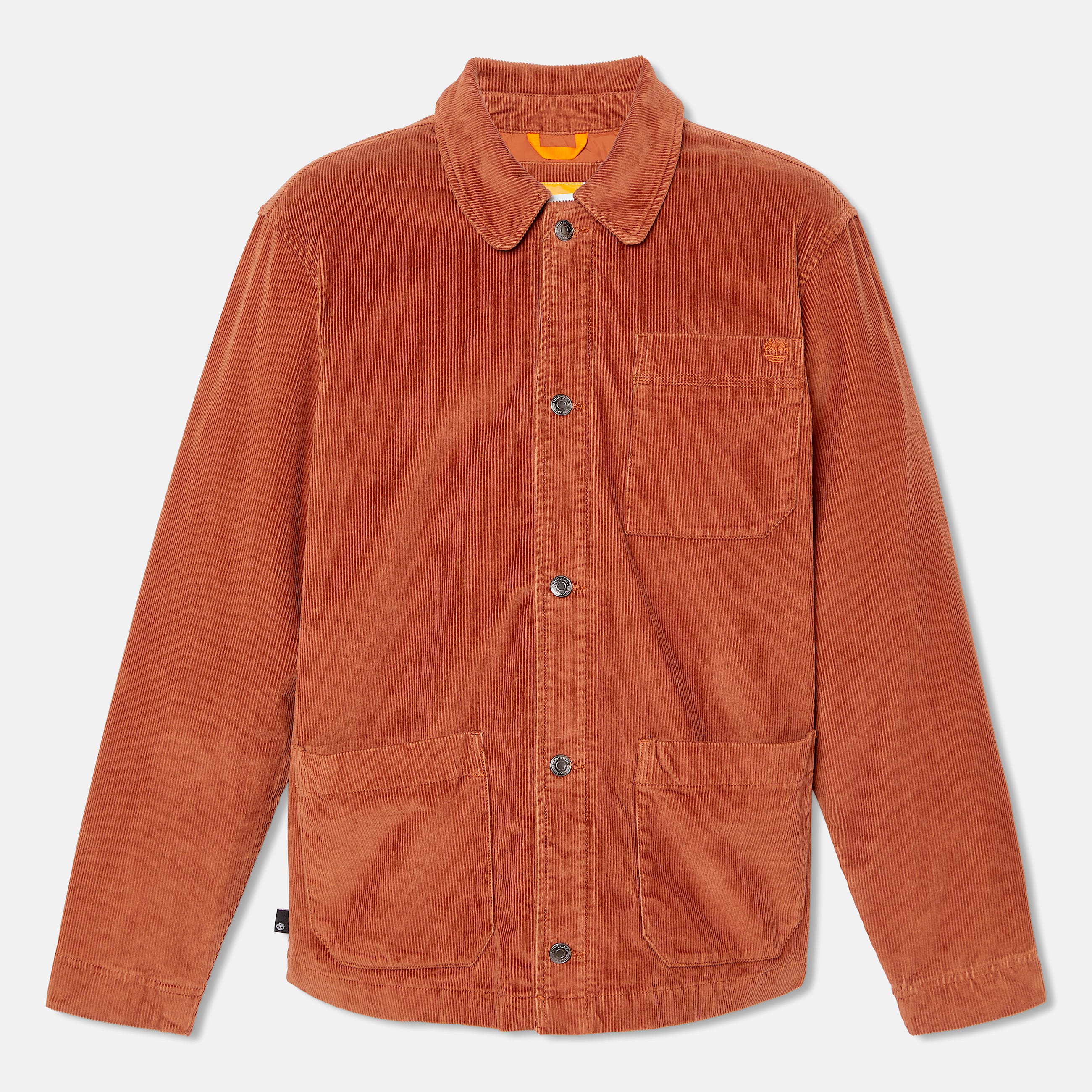 Mens Kempshire Corduroy Chore Jacket TBL Burnt Sienna ALT10