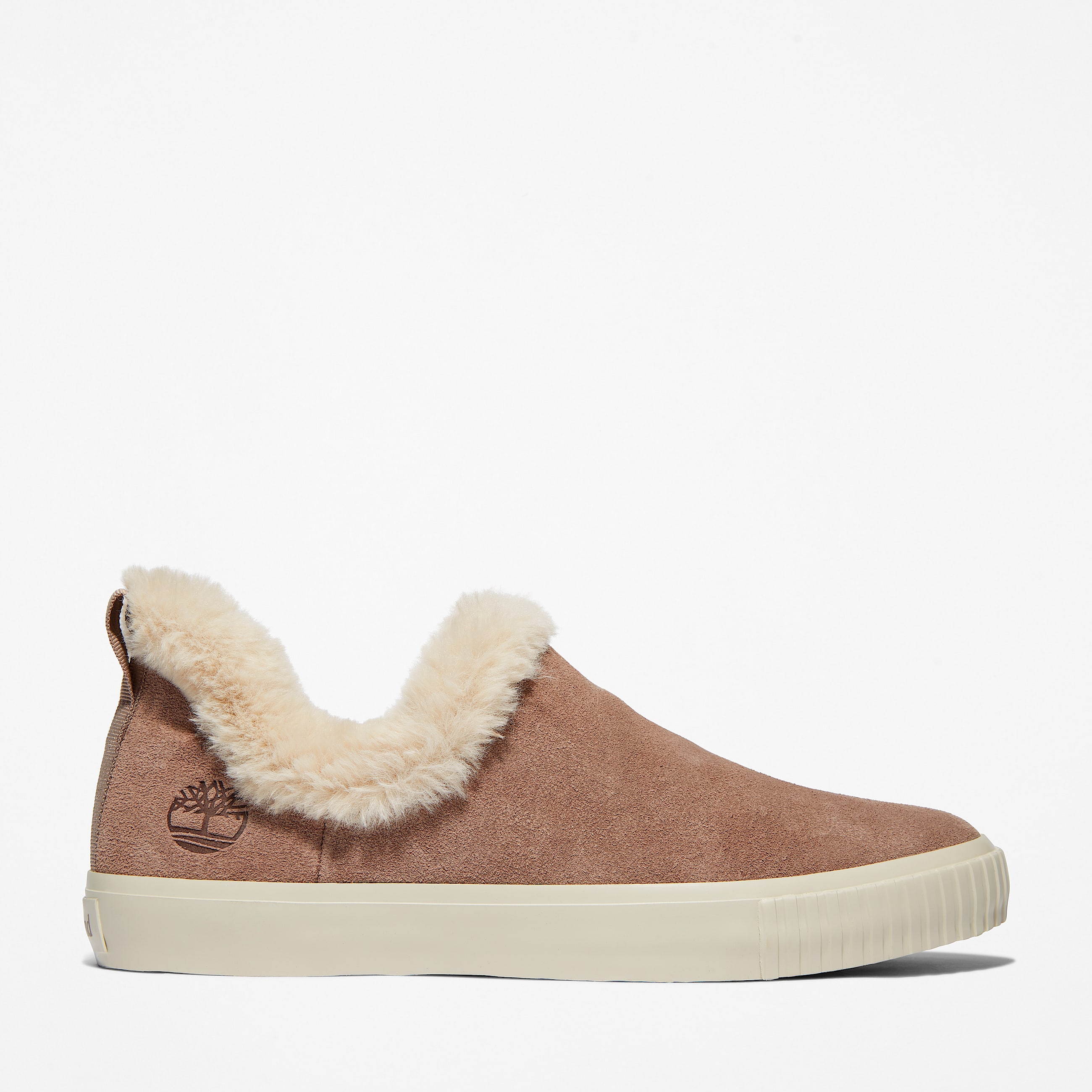 Womens Skyla Bay Warm Lined SlipOn Shoe TBL Taupe Suede HERO