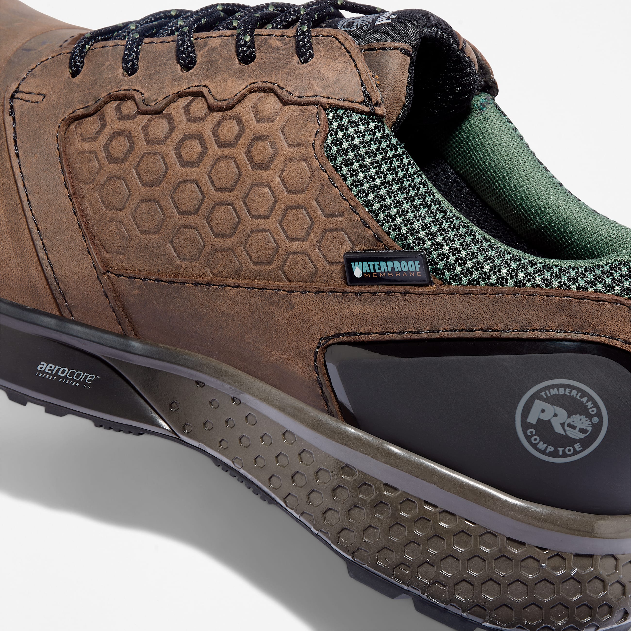 Sneakers de trabajo  Reaxion Composite Toe Waterproof  para hombre TBL MarrnVerde ALT6