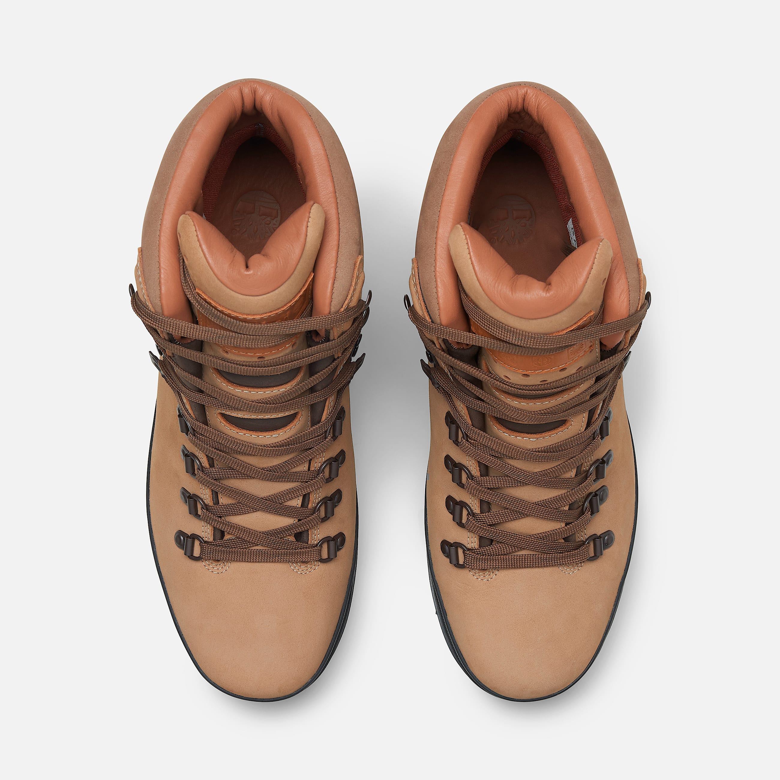 Mens World Hiker Mid LaceUp Waterproof Boot TBL Beige Nubuck ALT2