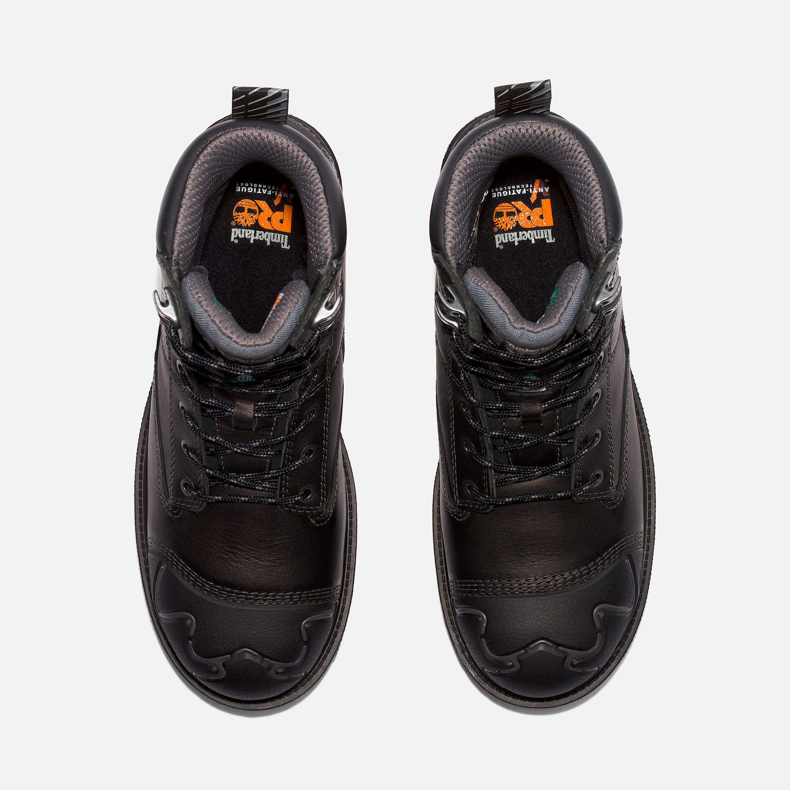 Mens Timberland PRO Magnitude 8 CompToe Work Boot TBL Black ALT2