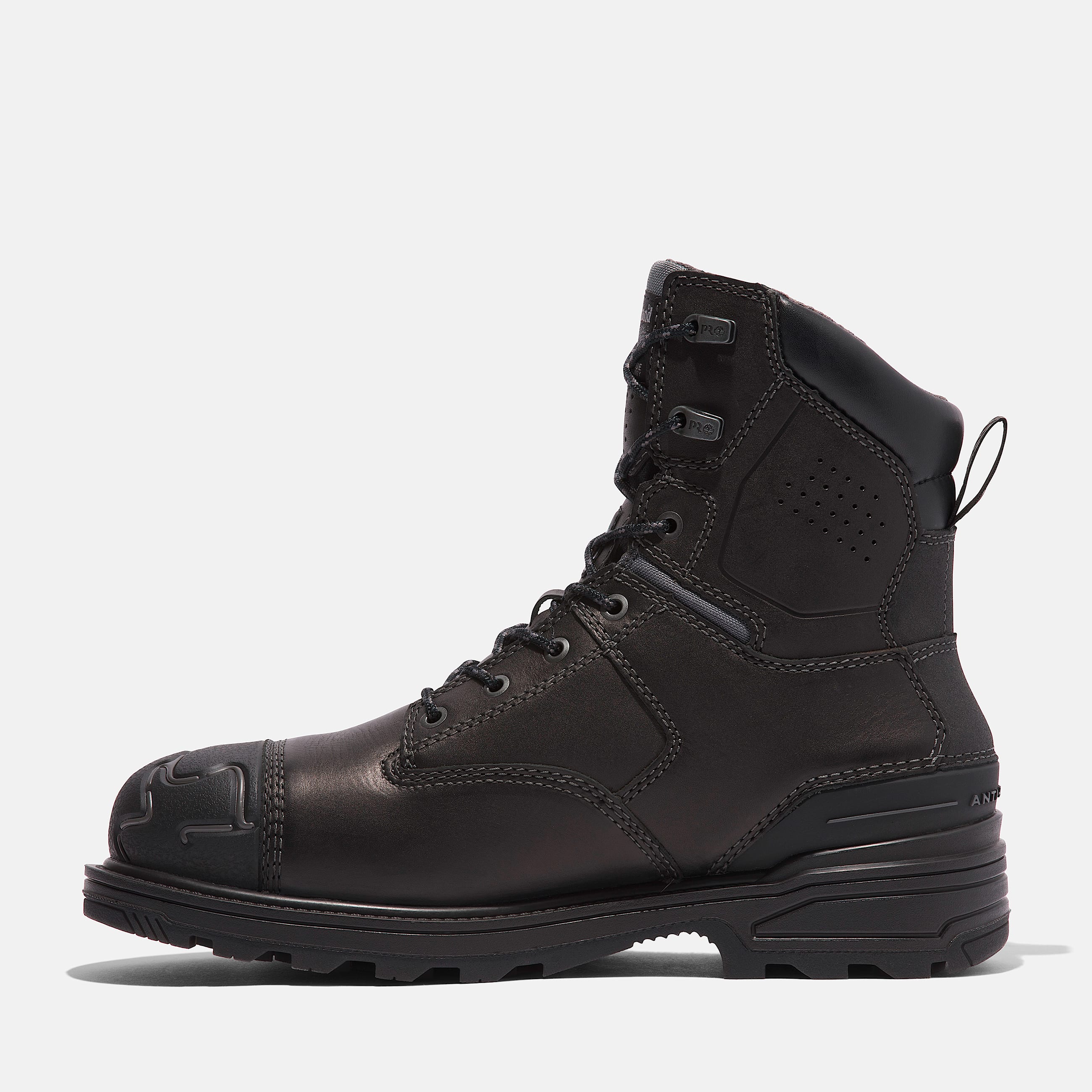 Mens Timberland PRO Magnitude 8 CompToe Work Boot TBL Black ALT6