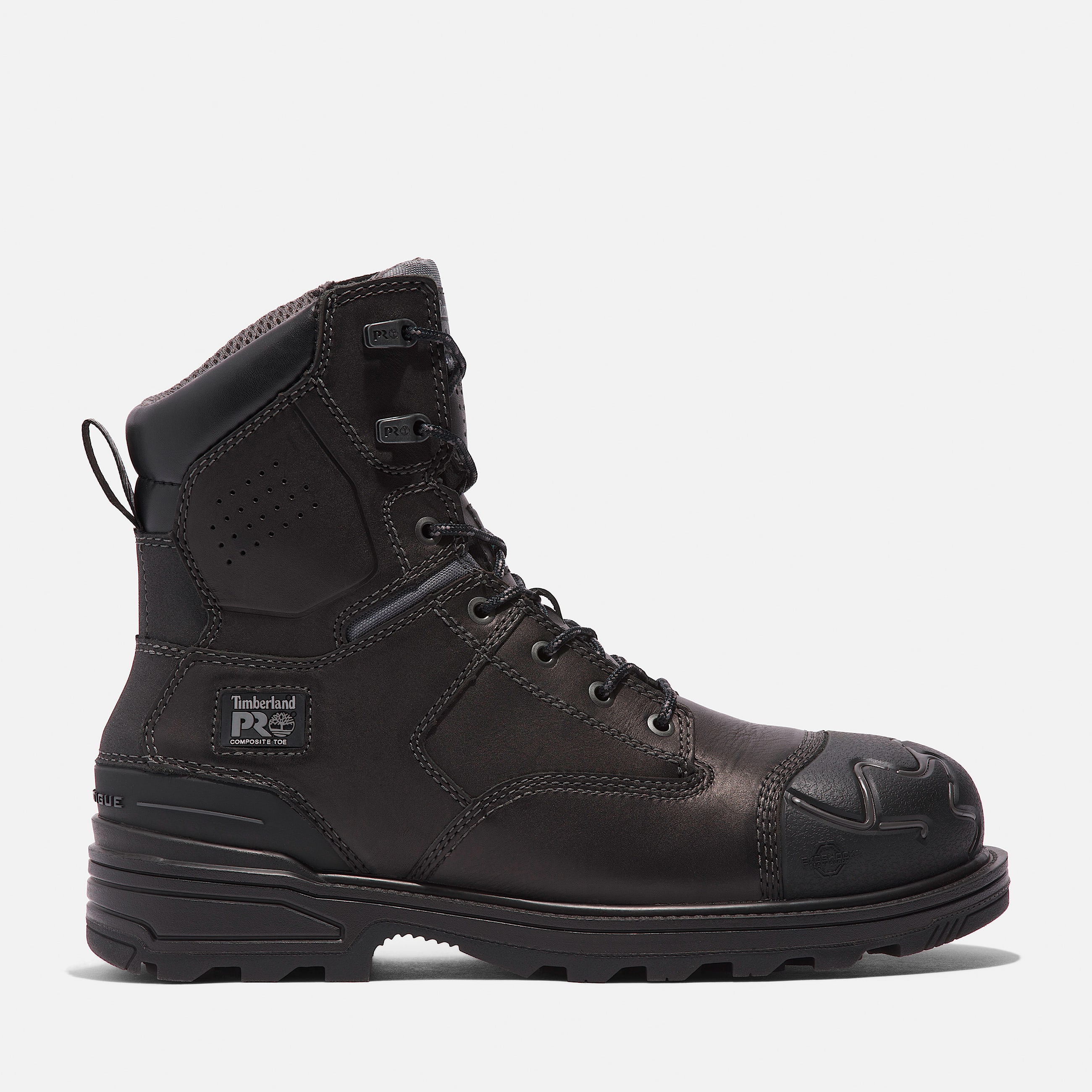 Mens Timberland PRO Magnitude 8 CompToe Work Boot TBL Black HERO