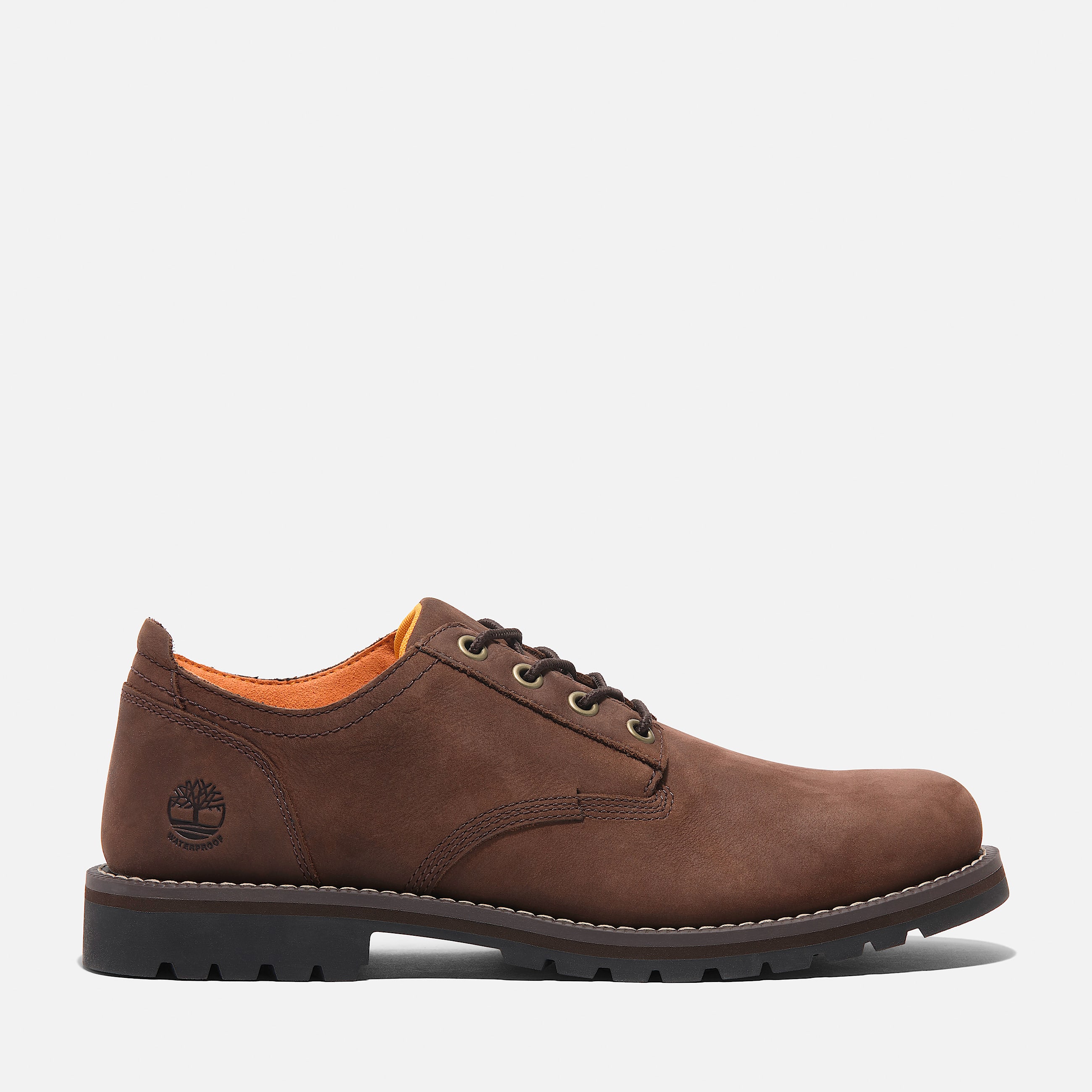 Mens Redwood Falls LaceUp Waterproof Shoe TBL Dark Brown Nubuck HERO