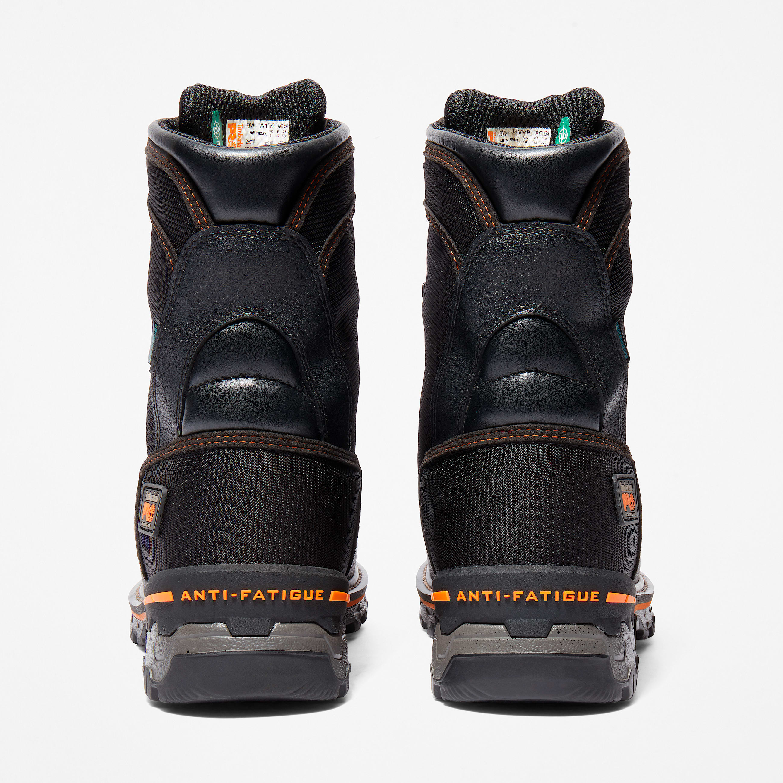 Mens Boondock 8 Composite Toe Waterproof Insulated Work Boot TBL Black Ballistic Nylon ALT5