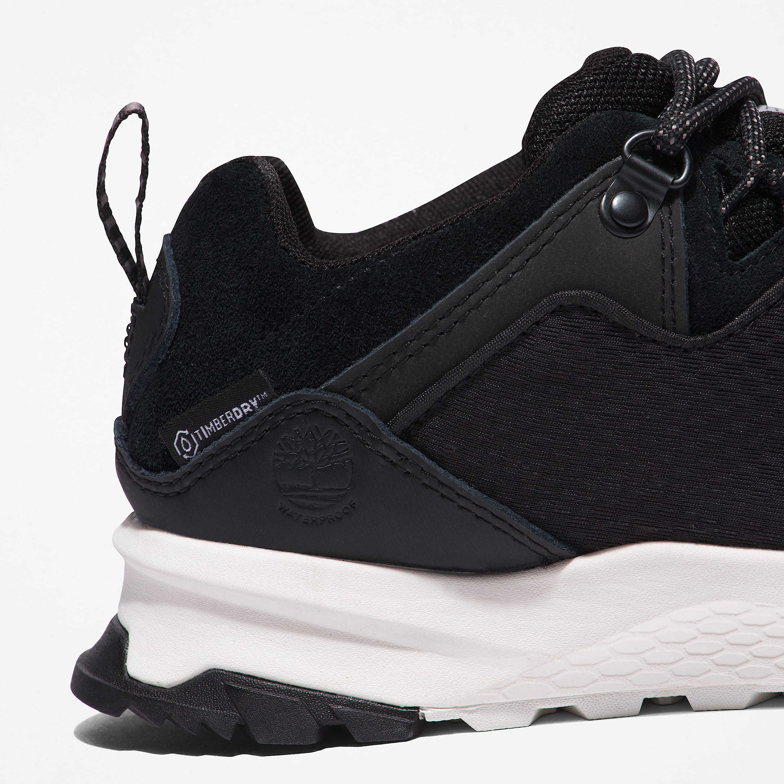 Womens Lincoln Peak Lite Waterproof Hiking Shoe TBL Black Mesh ALT7