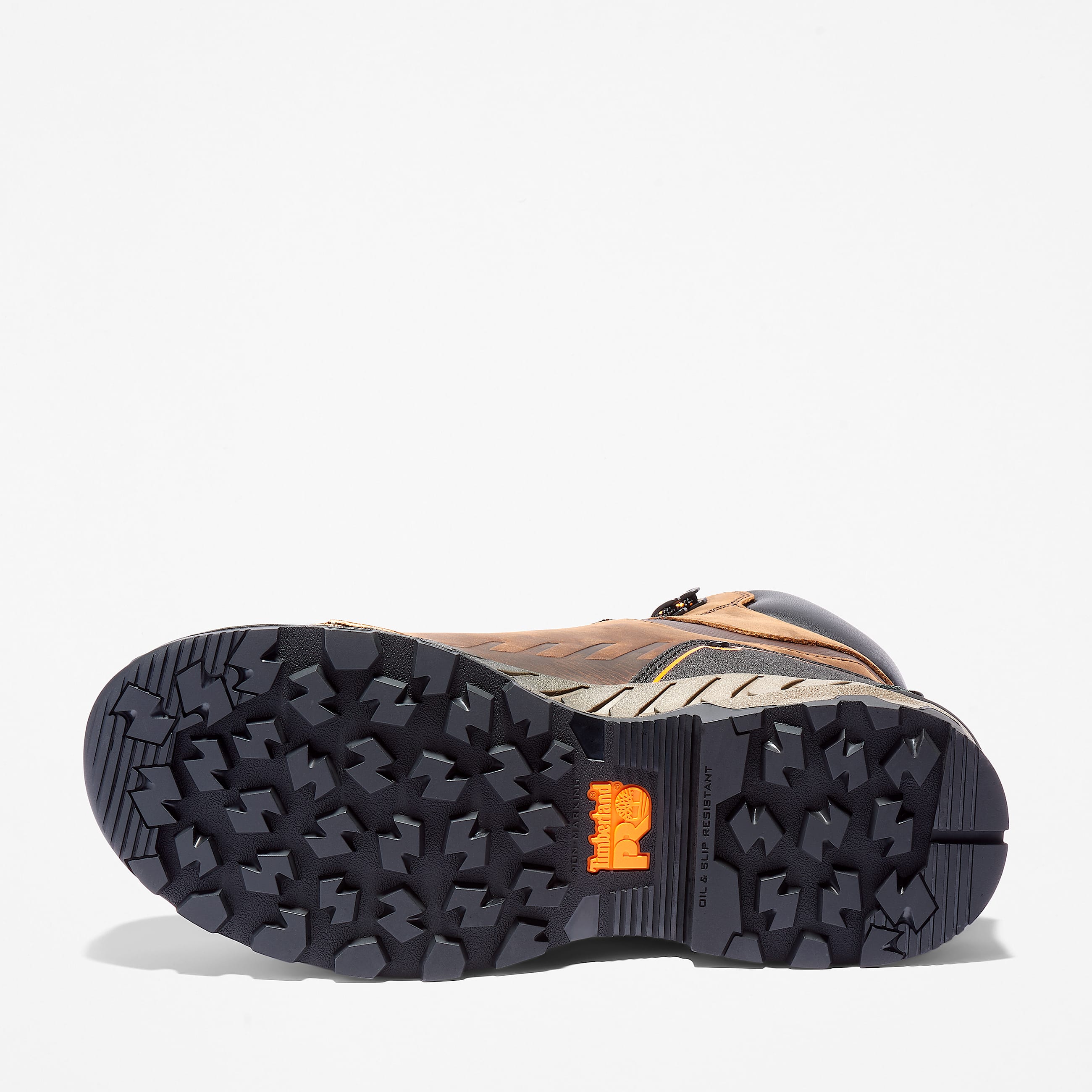 Mens Timberland PRO Work Summit 8 Waterproof CompToe Work Boot TBL Distressed Brown ALT3