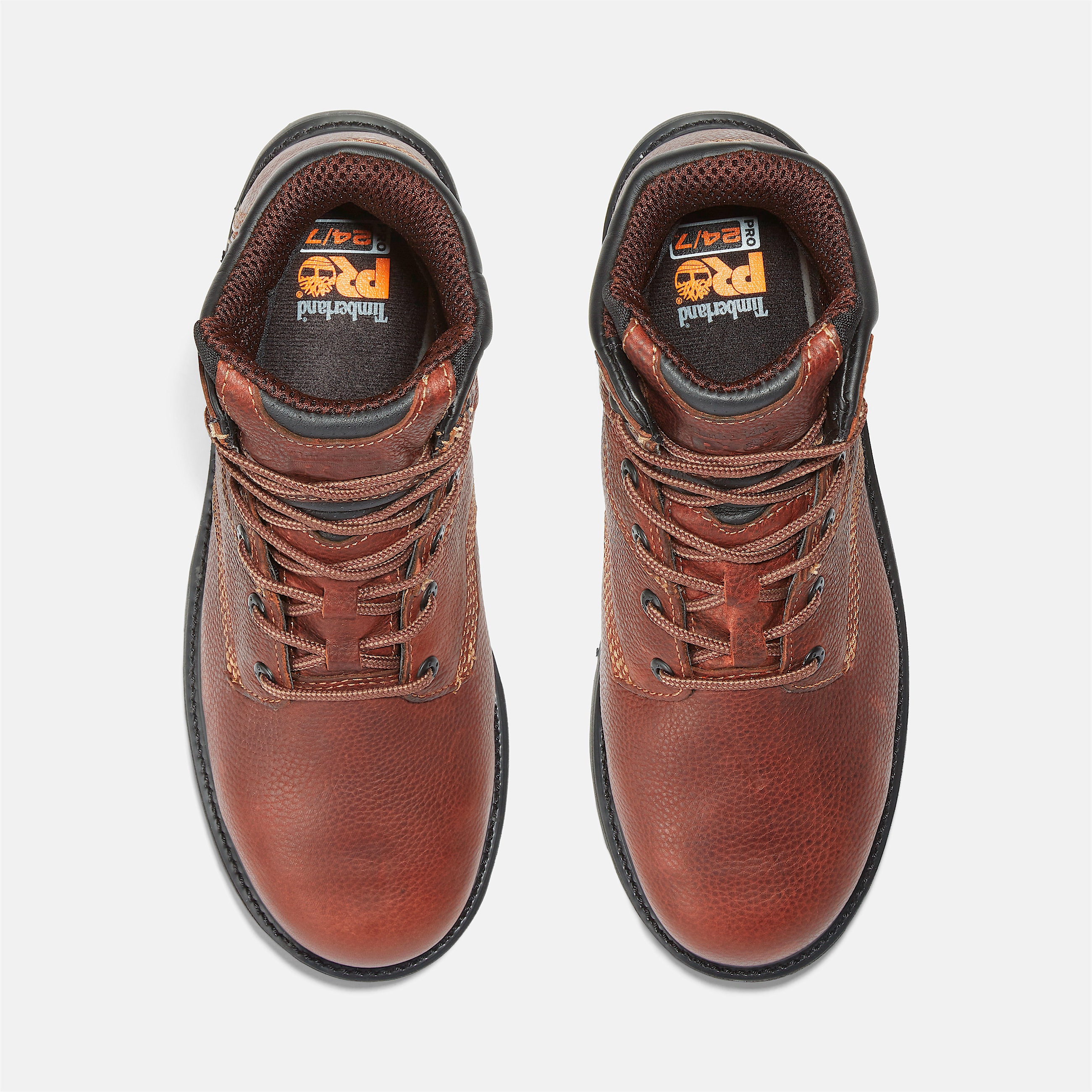 Mens Met Guard Steel Toe Work Boot TBL Brown ALT2