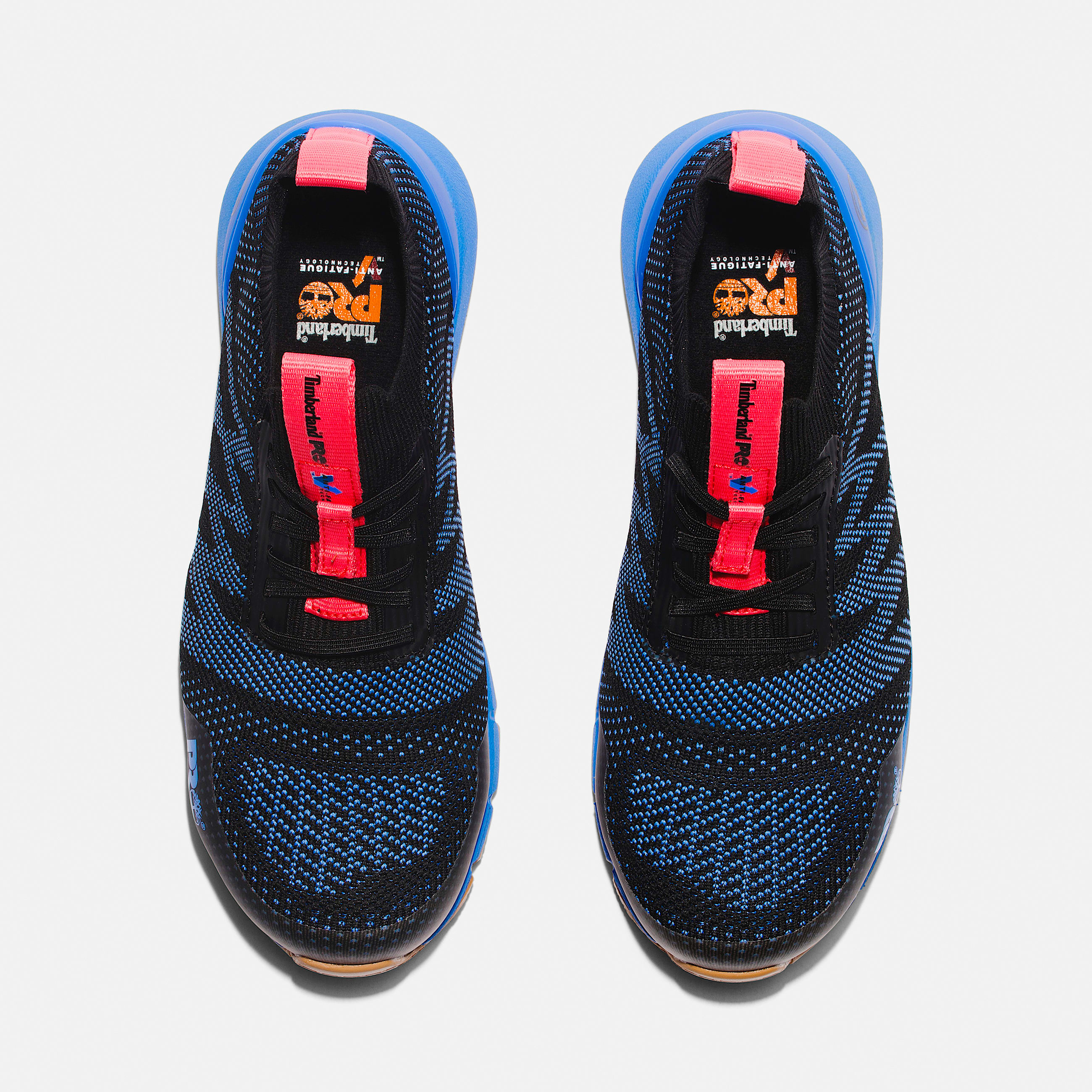 Womens Timberland PRO Radius Knit CompToe SlipOn Work Sneakers TBL BlackPurple ALT2