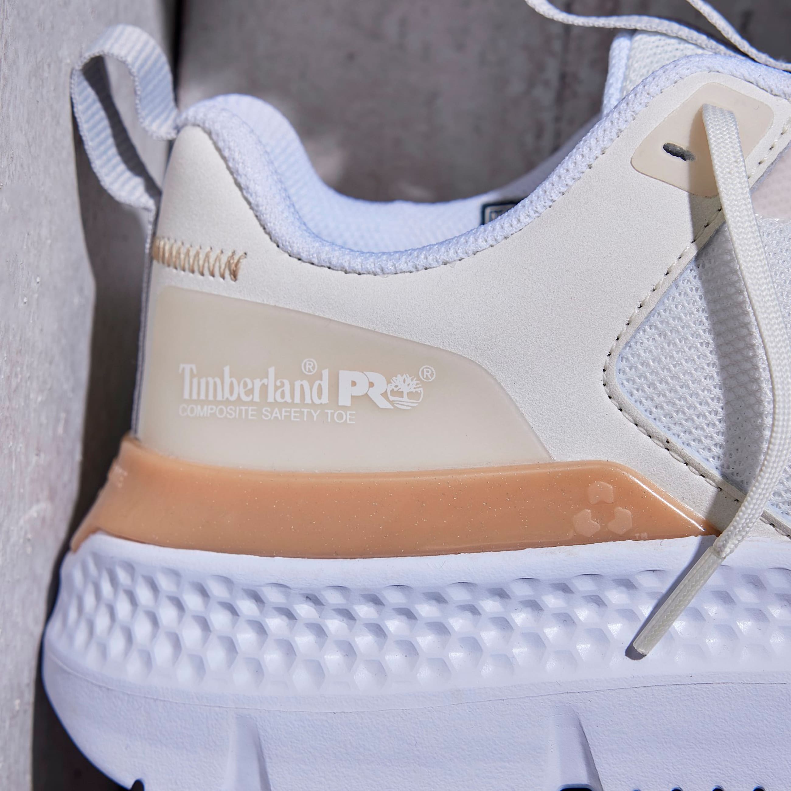 Womens Setra Composite Toe Work Sneaker TBL Tan Champagne 1