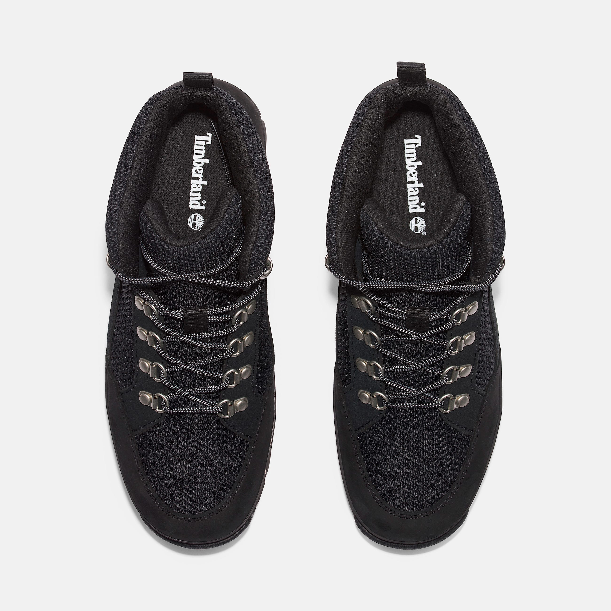 Womens Euro Hiker Mid LaceUp Boot TBL Black ALT2