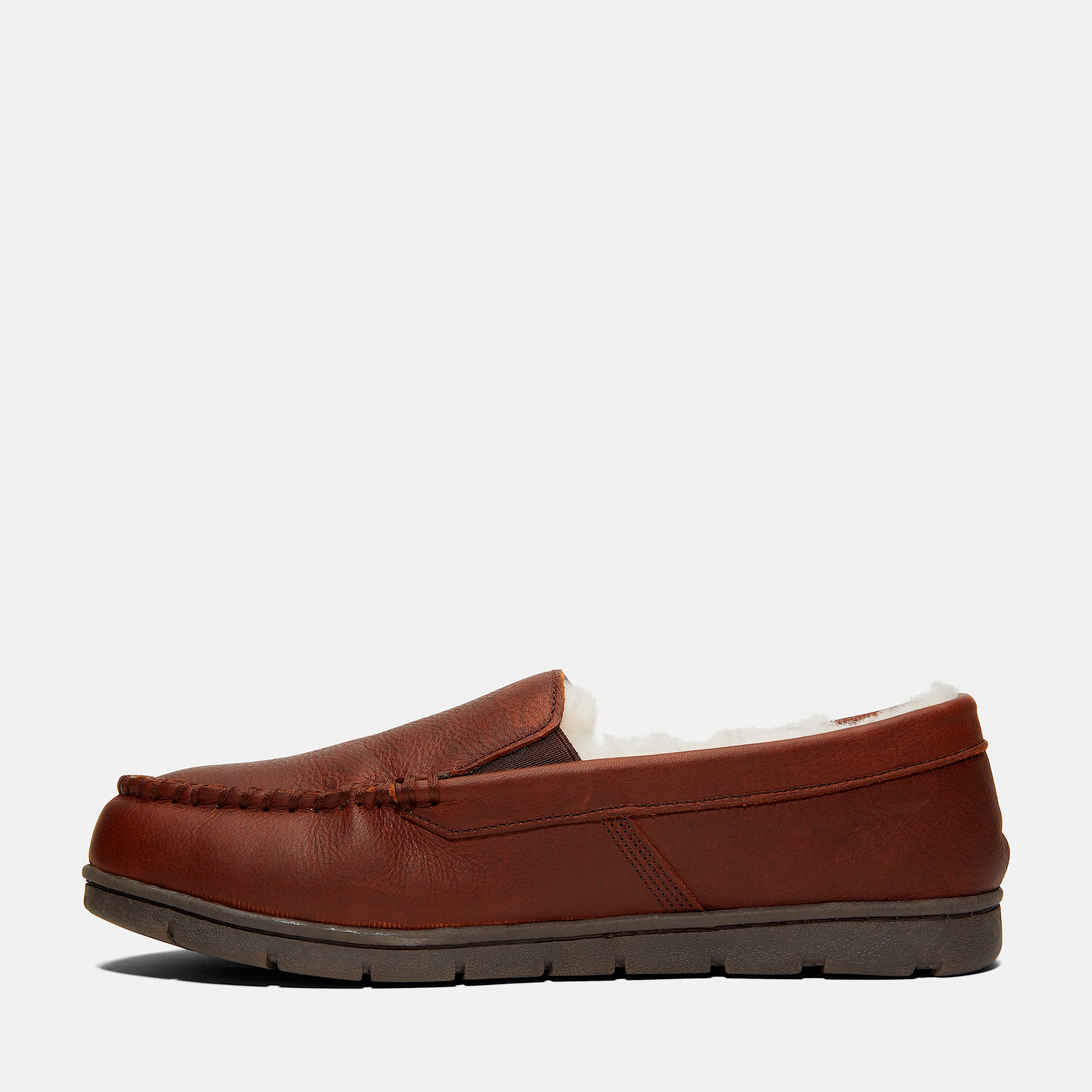 Mens Venetian Moccasin Slipper TBL Dark Brown ALT6