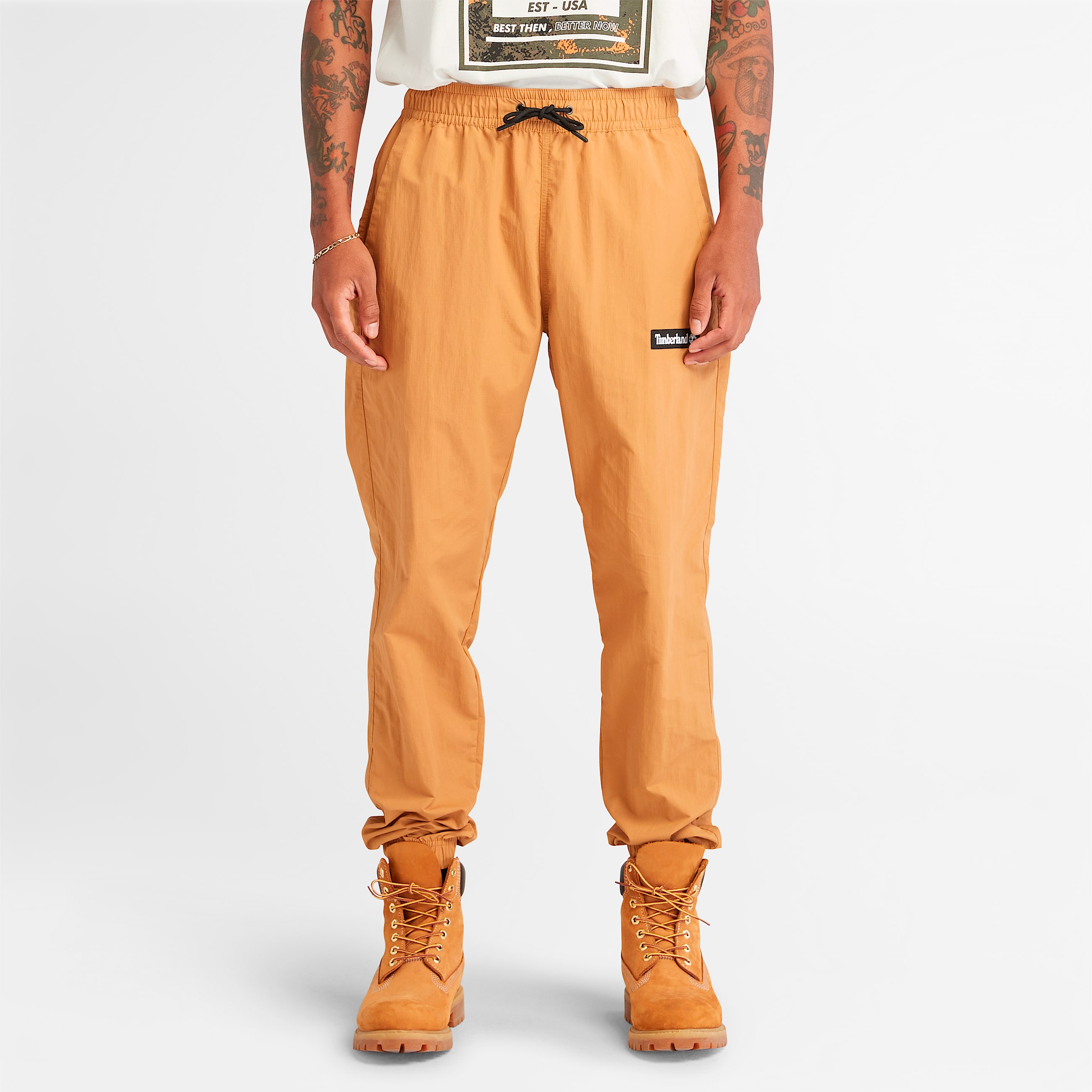 Nylon Jogger Pant TBL Wheat ALT4