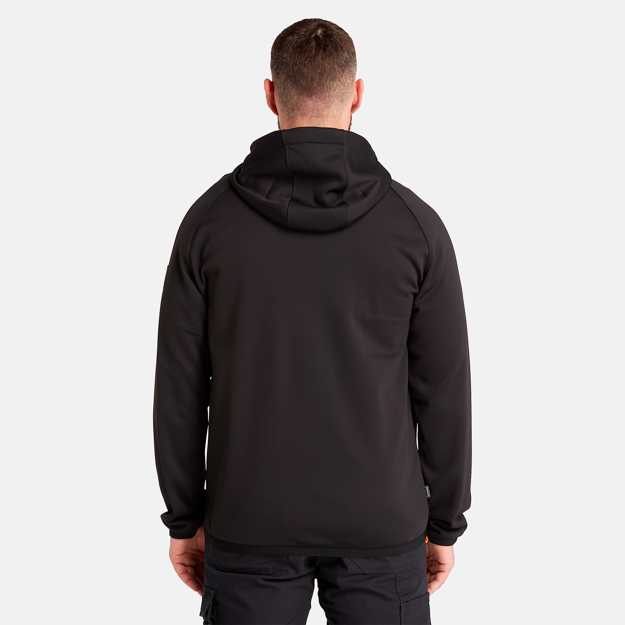 Mens Timberland PRO Ironhide Hooded Softshell Jacket TBL Black ALT9