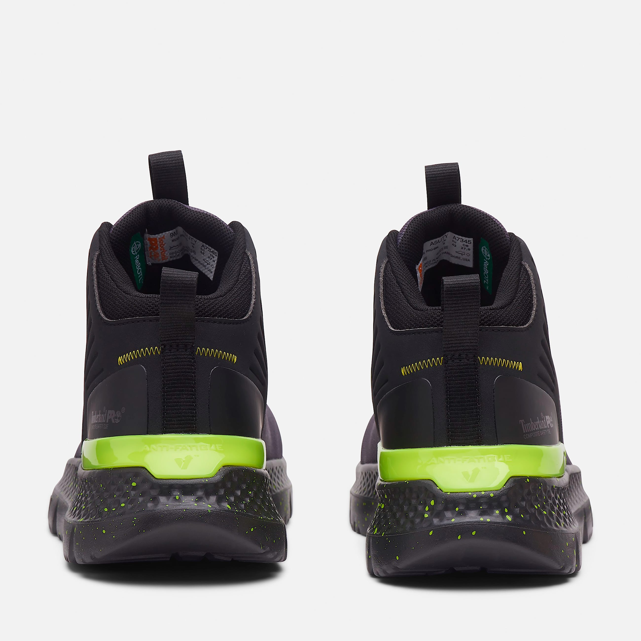 Mens Timberland PRO Setra CompToe Athletic Work Sneaker TBL Dark GreyBlack ALT5