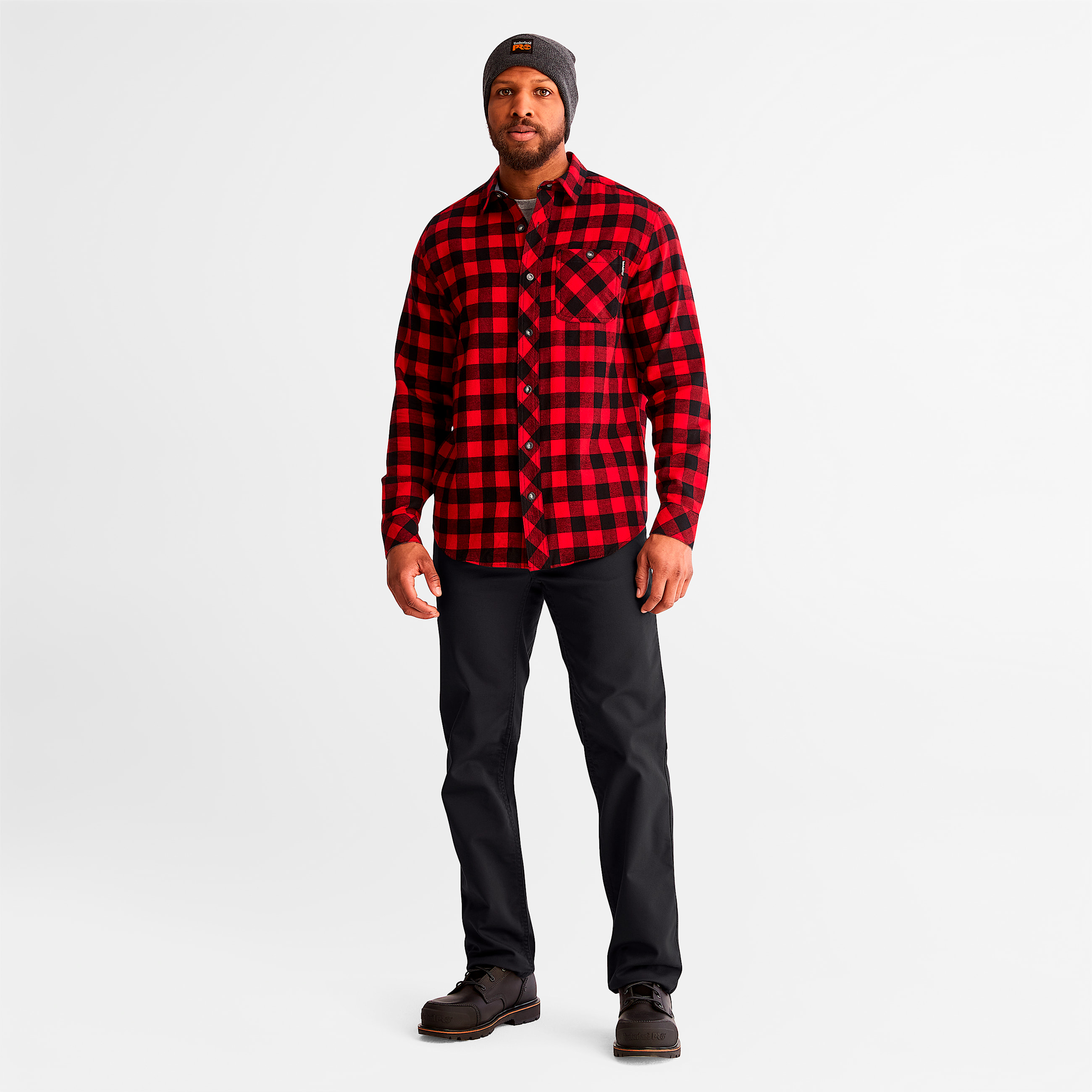 Mens Timberland PRO Ironhide Flex Utility Pants TBL Jet Black ALT1