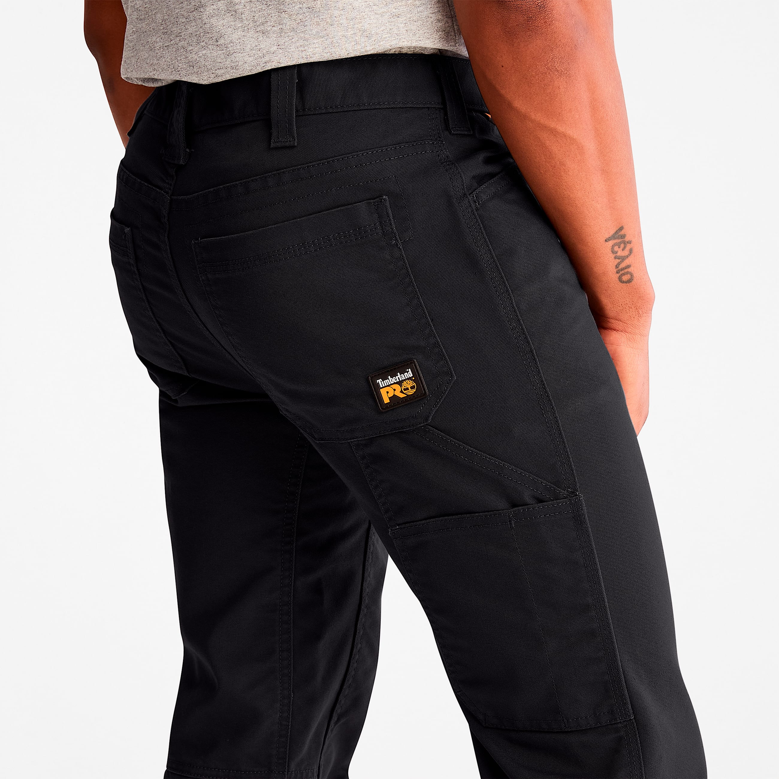 Mens Timberland PRO Ironhide Flex Utility Pants TBL Jet Black ALT2