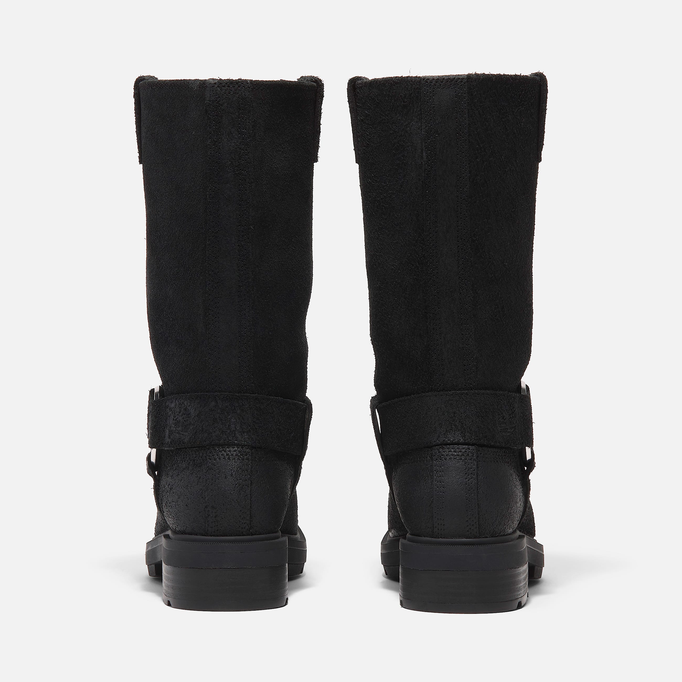 Womens Brimfield Tall Pull On Boot TBL Black Suede ALT5