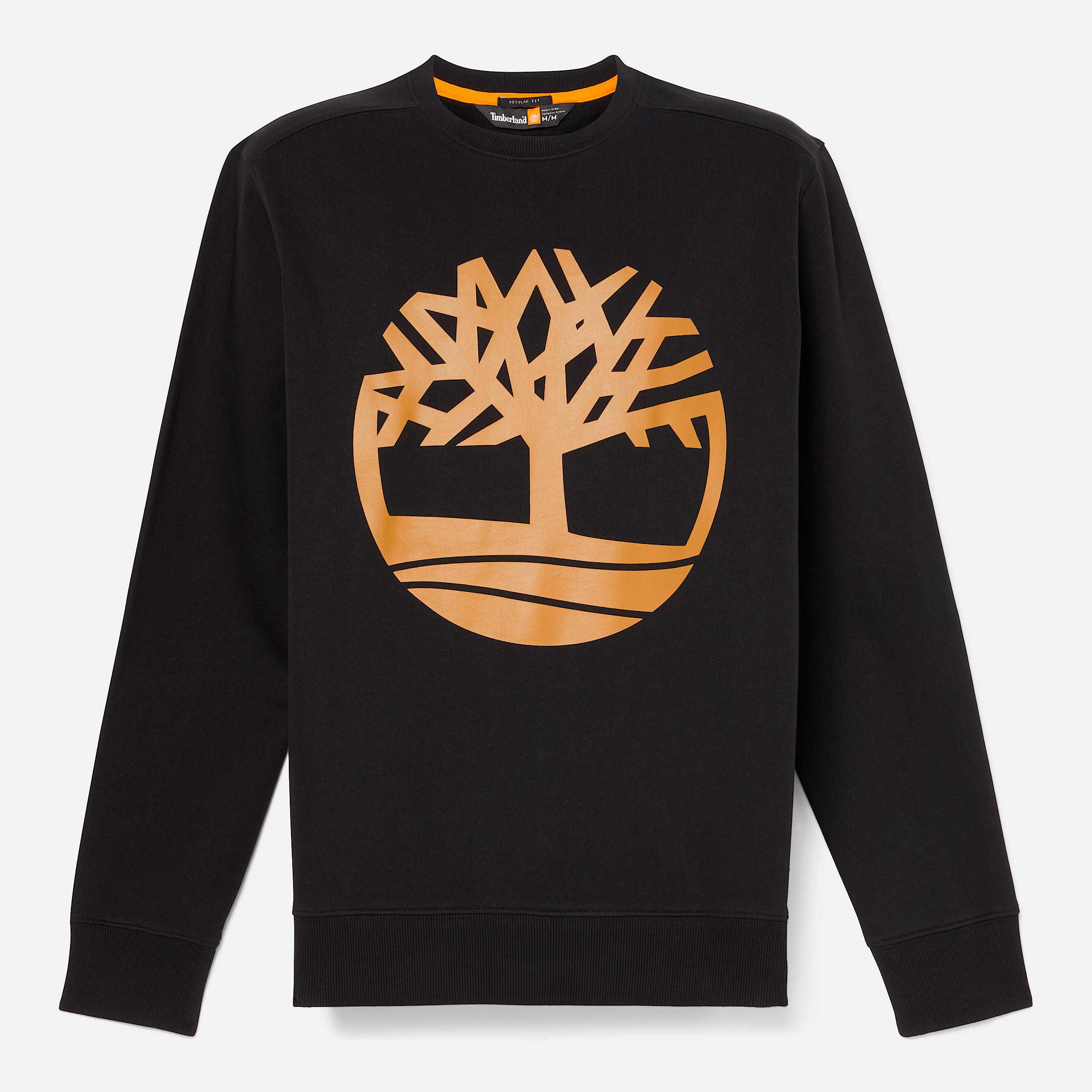 Mens Timberland Tree Logo Crewneck Sweatshirt TBL BlackWheat Boot ALT10