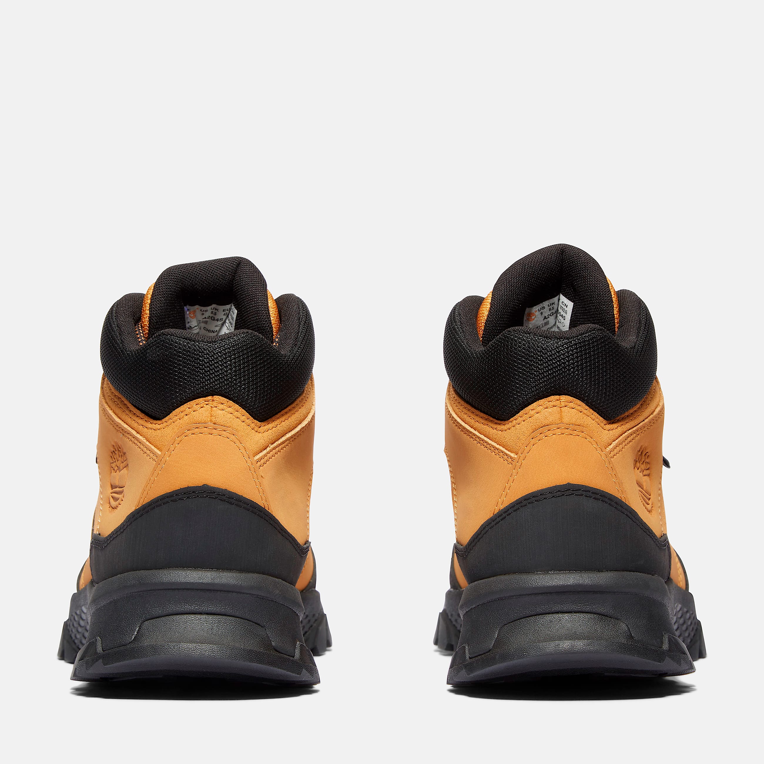 Mens Lincoln Peak Waterproof Mid Hiking Boot TBL Wheat Leather ALT5