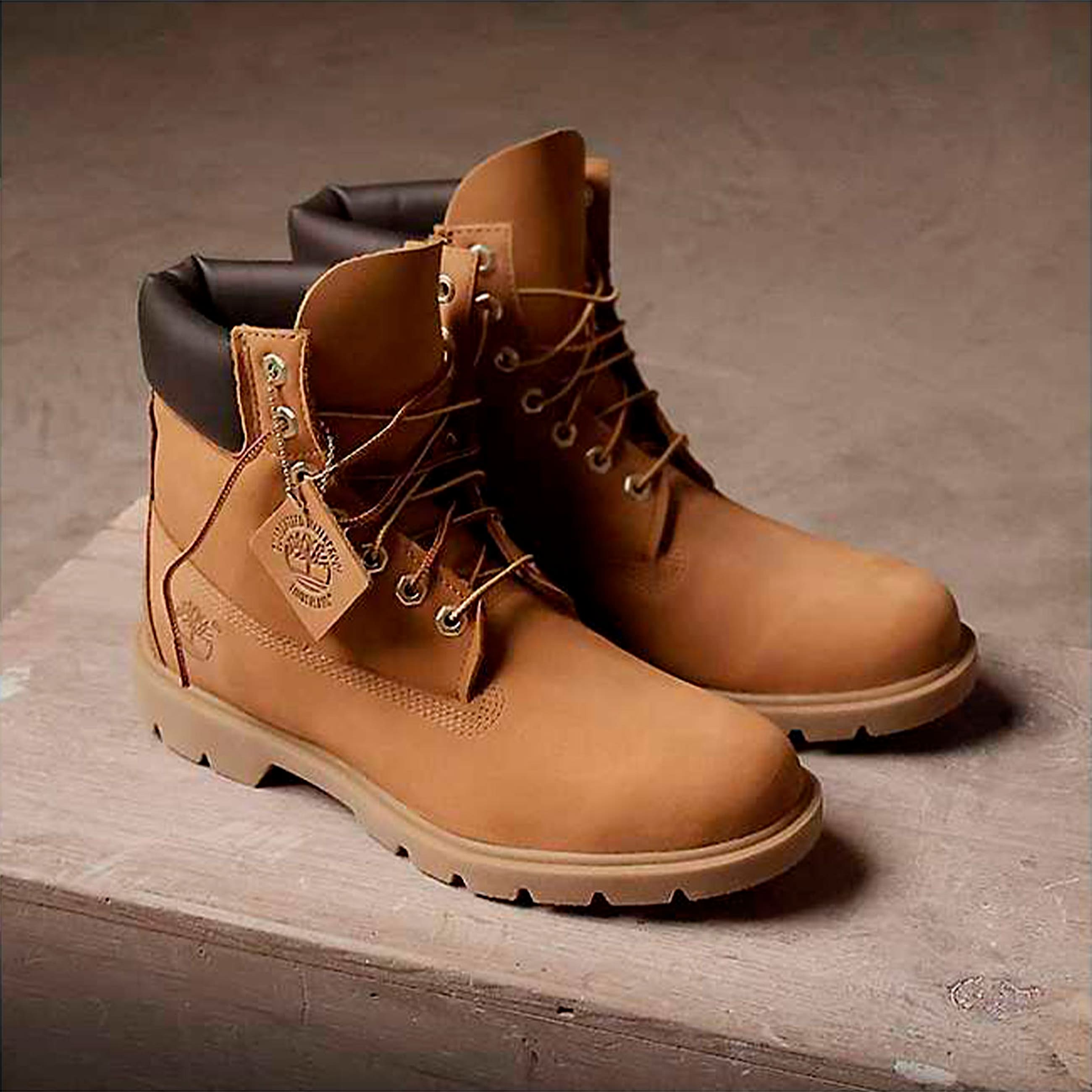 Mens Timberland Classic 6Inch Waterproof Boot TBL Wheat ALT1