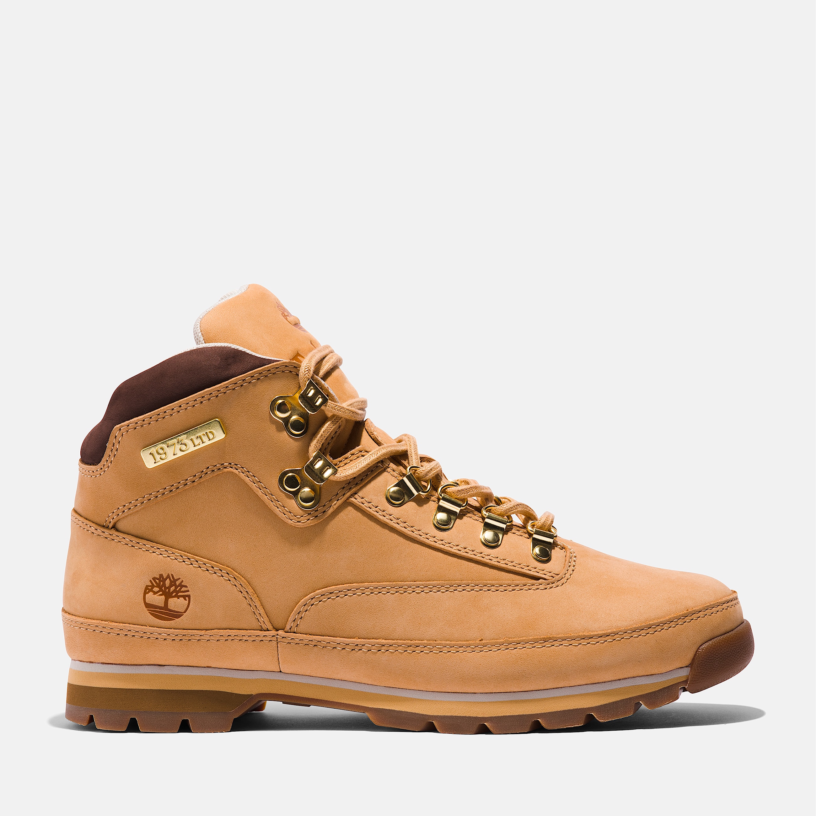 Mens  Timberland 50th Edition Butters Euro Hiker Mid Leather Boot TBL Light Beige Nubuck HERO