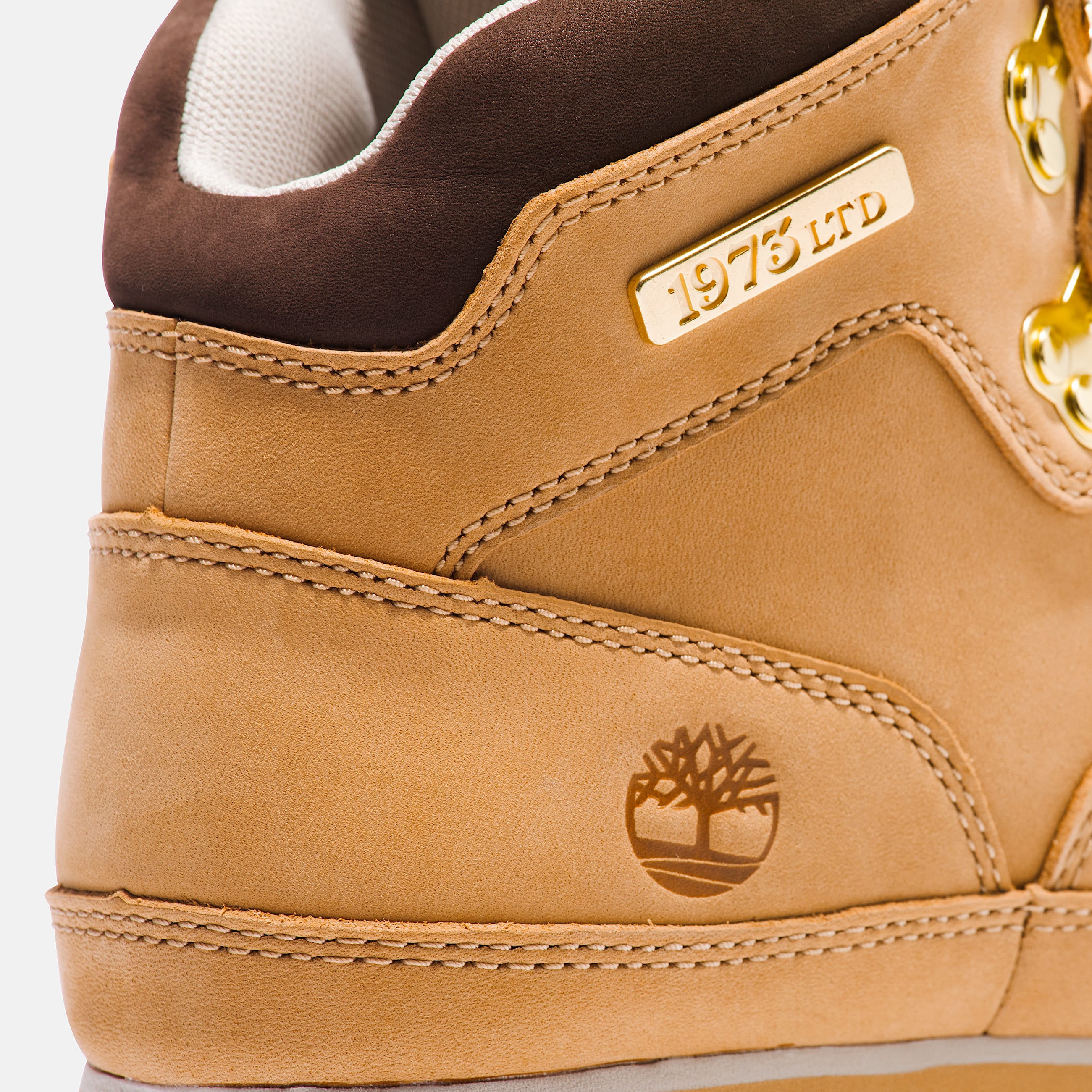 Mens  Timberland 50th Edition Butters Euro Hiker Mid Leather Boot TBL Light Beige Nubuck ALT7