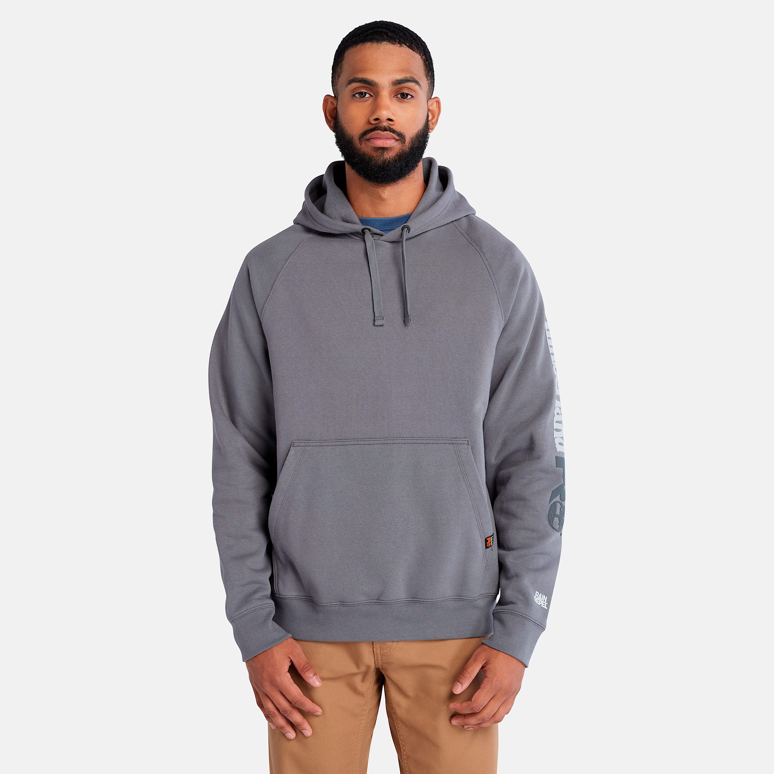 Mens Timberland PRO Hood Honcho Sport Hoodie TBL Tornado Grey HERO