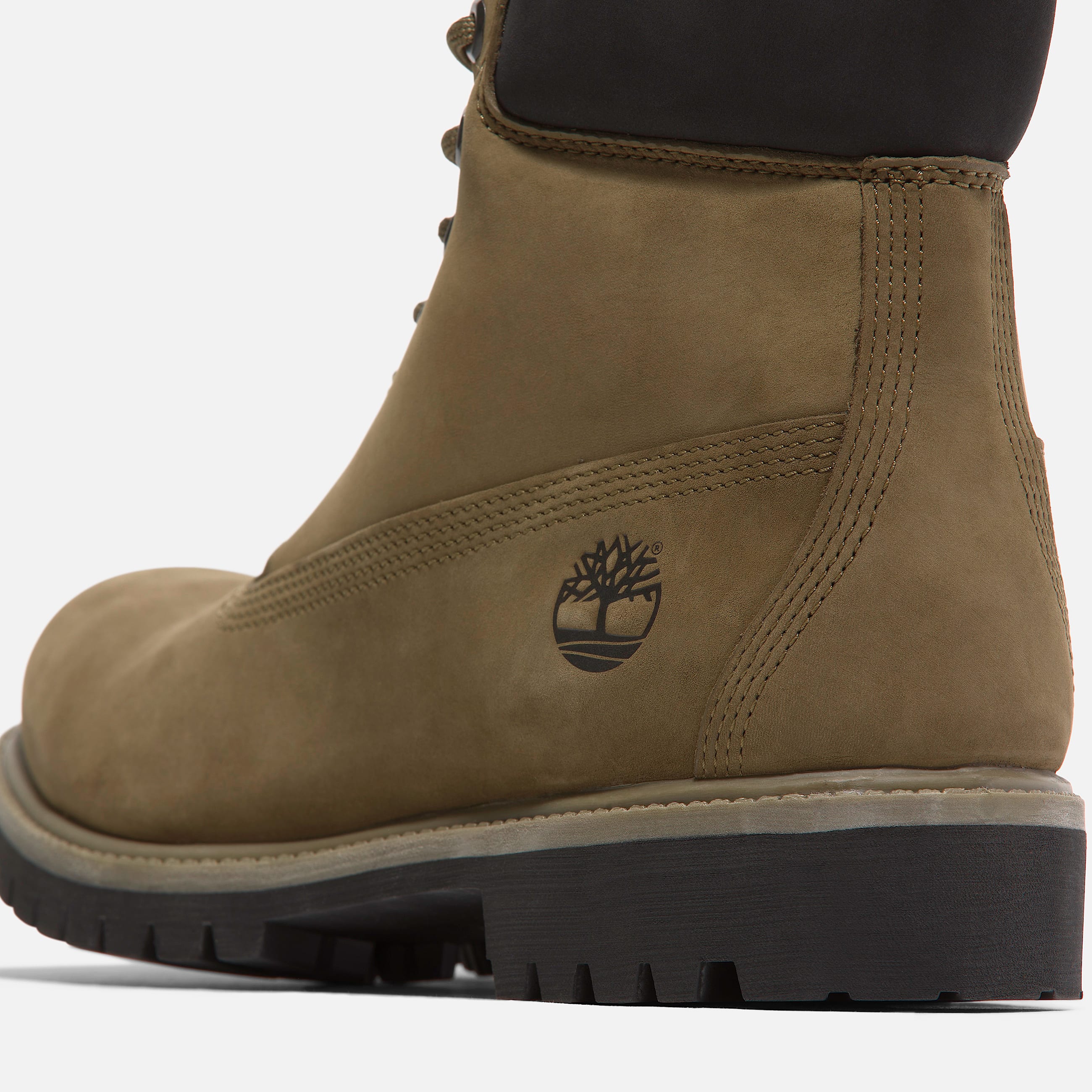 Mens Timberland Premium 6Inch Waterproof Boot TBL Olive Nubuck ALT7