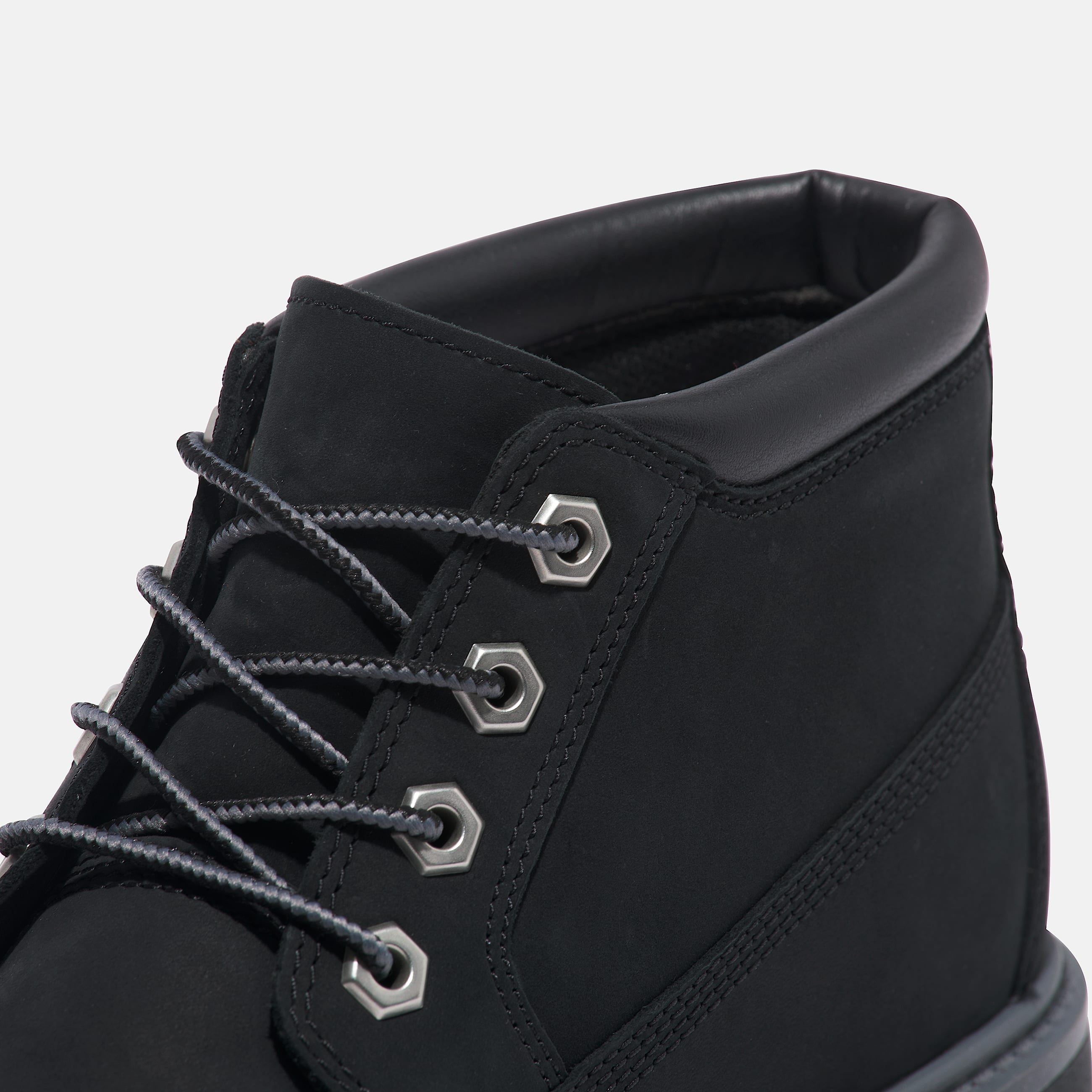Womens Stone Street Waterproof Platform Chukka TBL Black Nubuck ALT7