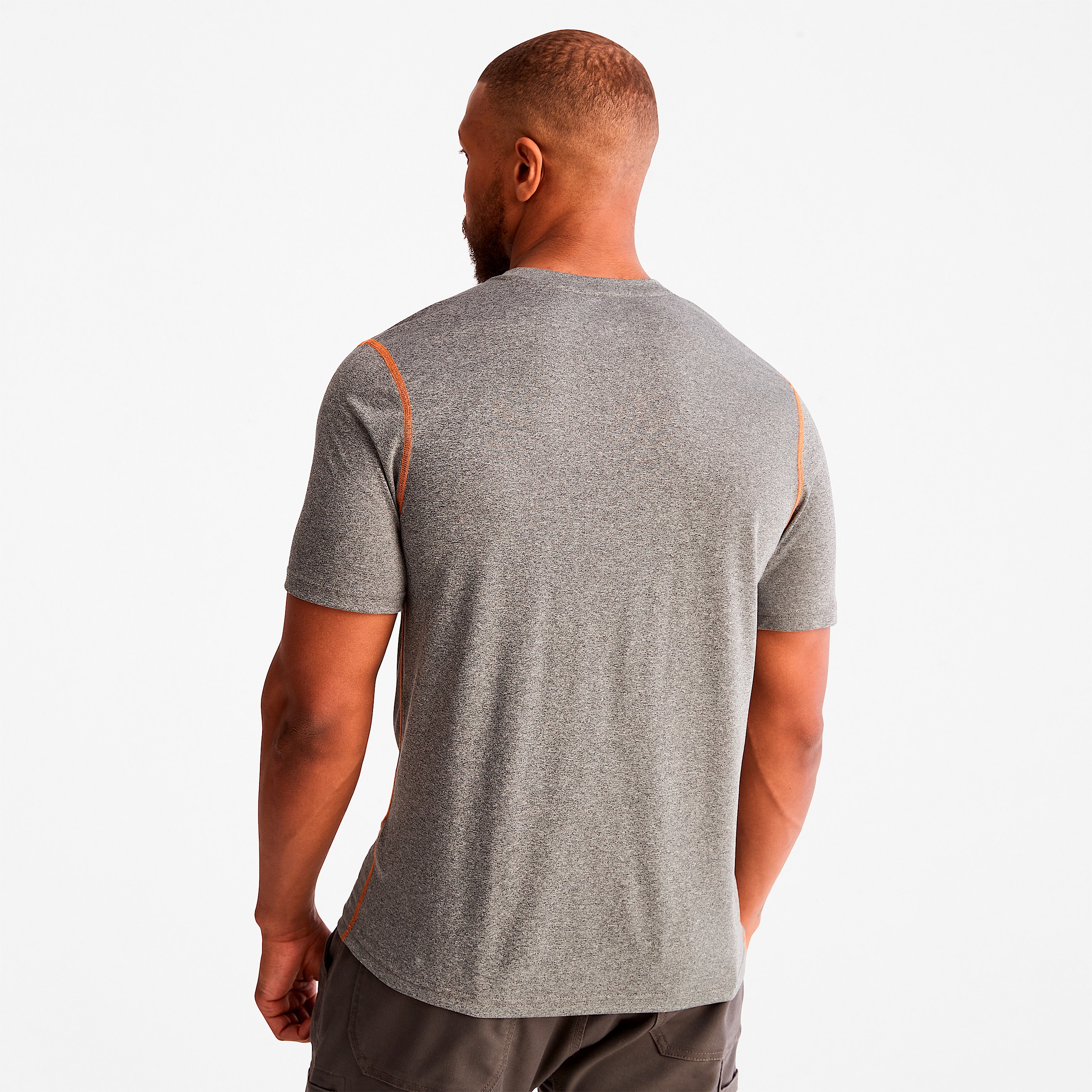 Mens Wicking Good Sport TShirt TBL Medium Grey Heather ALT1