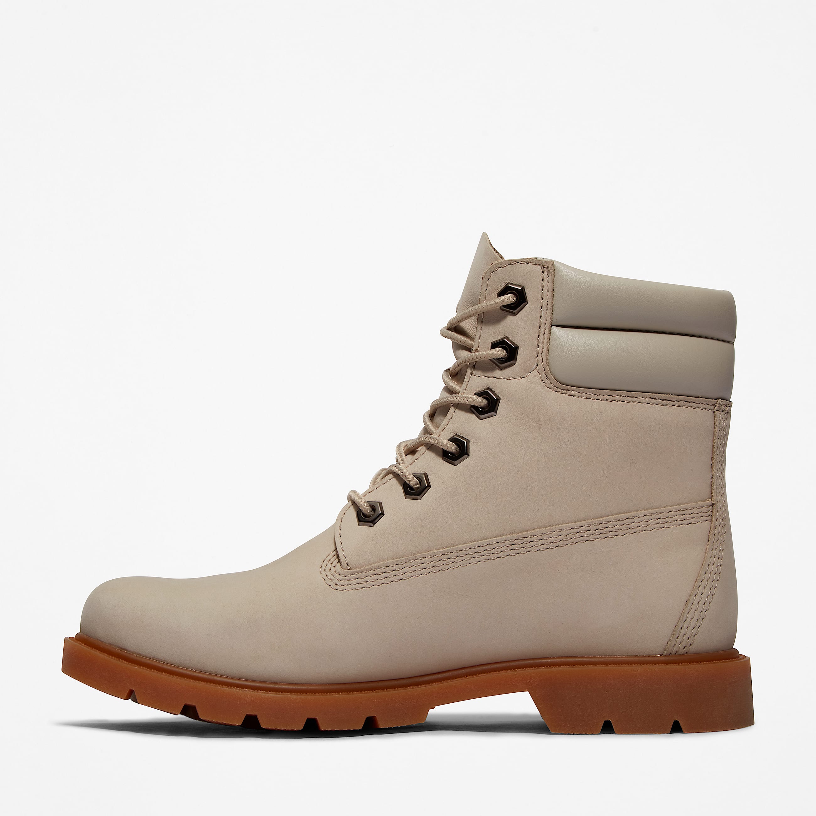 Womens Linden Woods 6Inch Waterproof Boot TBL Light Taupe Nubuck ALT6