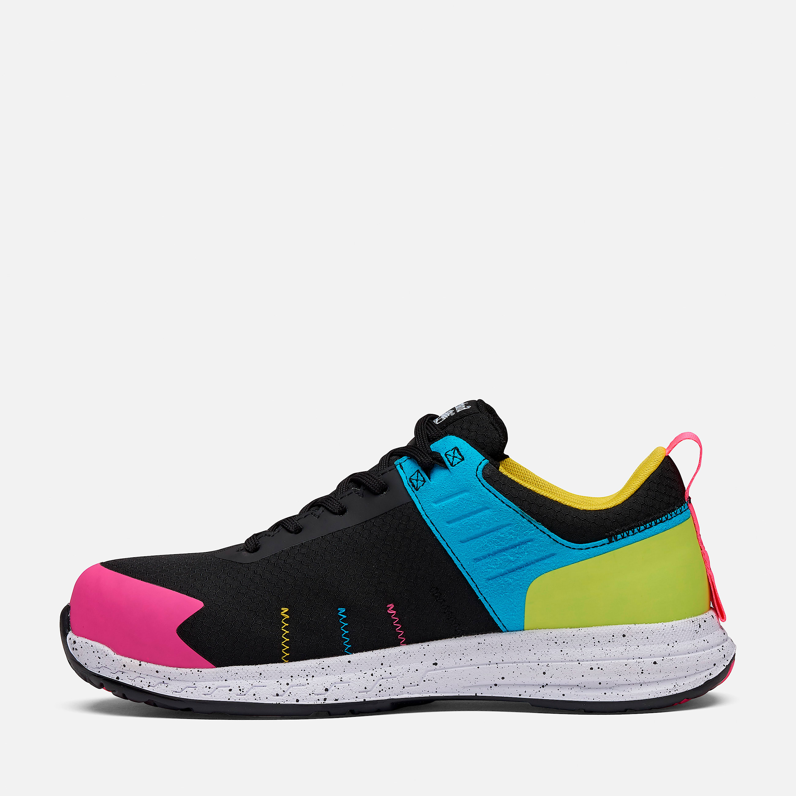 Womens Timberland PRO Overdrive CompToe Work Shoes TBL BlackCyanMagenta ALT6