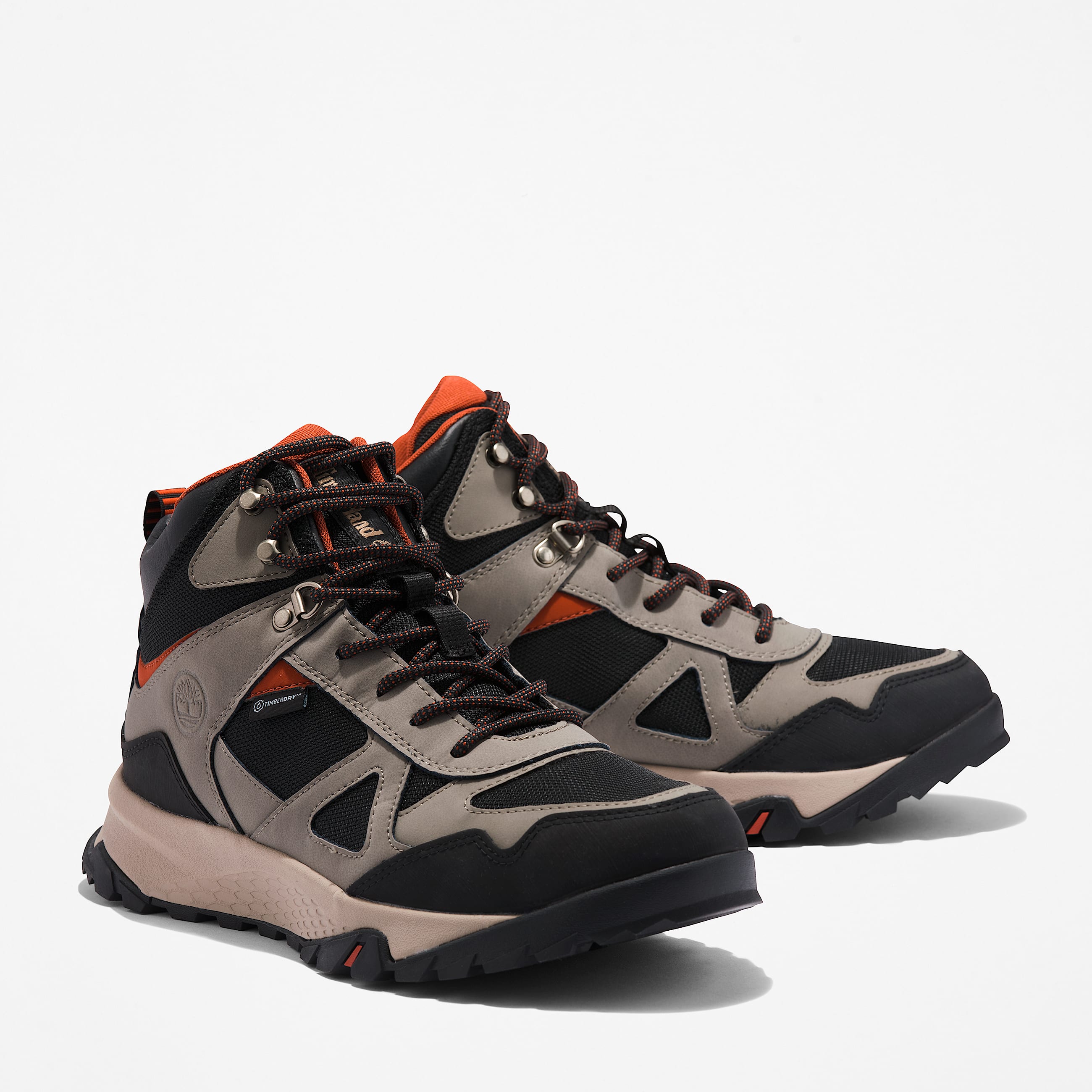 Mens Lincoln Peak Waterproof Mid Hiking Boot TBL Medium Grey ALT4