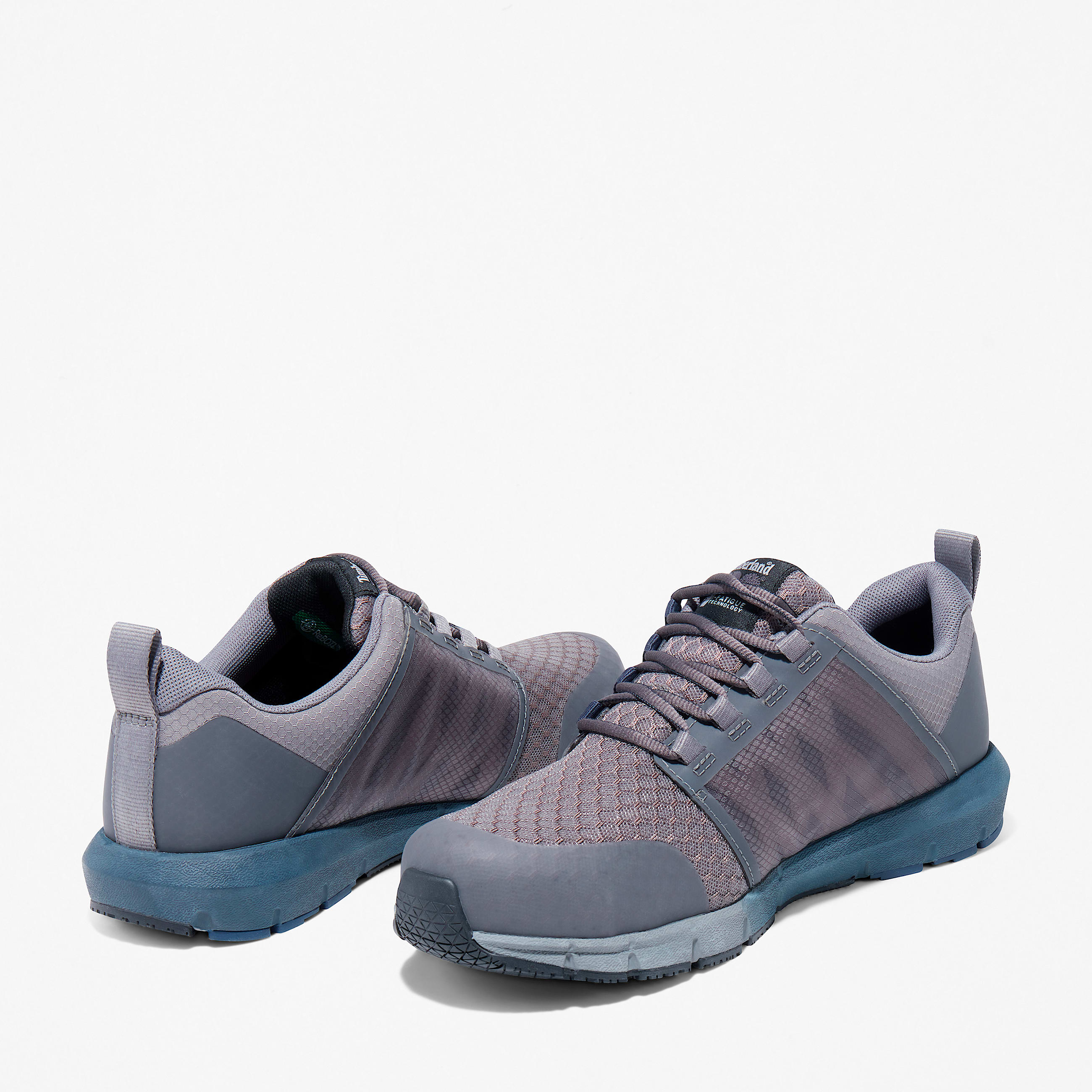 Mens Radius Composite Toe Work Sneaker TBL GreyNavy ALT8
