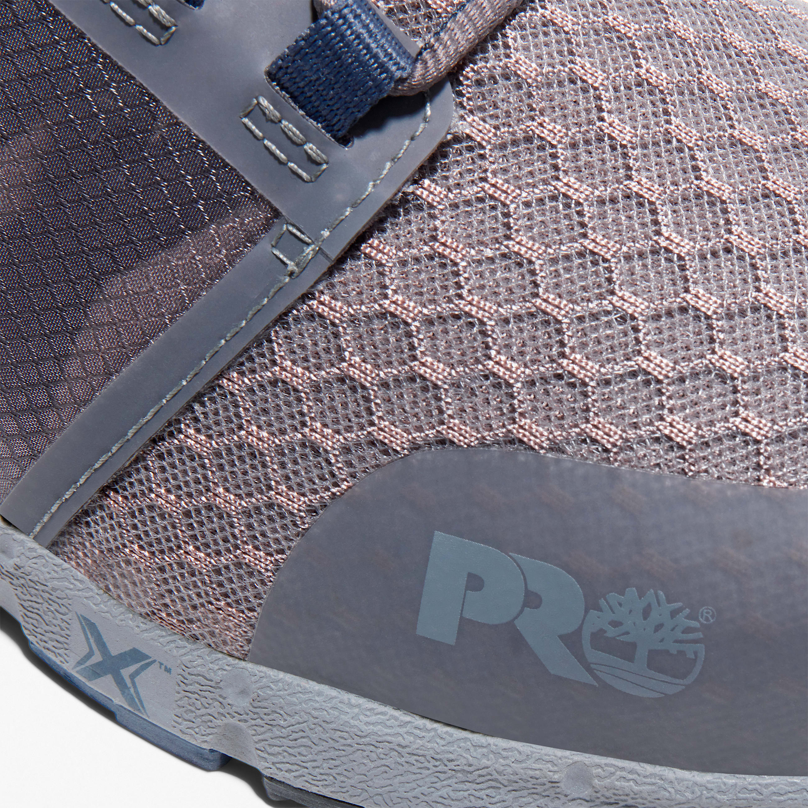 Mens Radius Composite Toe Work Sneaker TBL GreyNavy ALT9