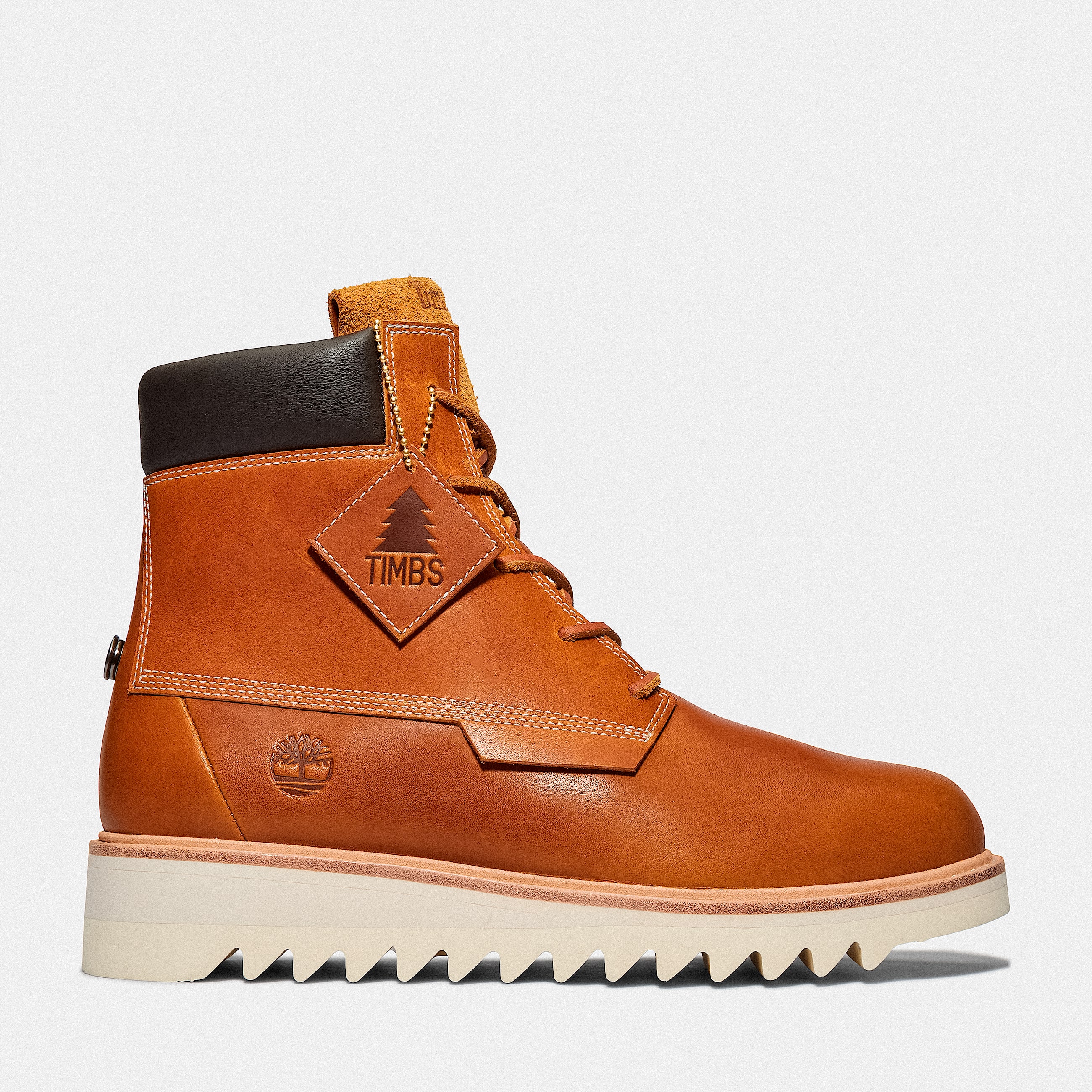 Timberland x Nina Chanel Abney 6Inch Boot TBL Rust FullGrain HERO