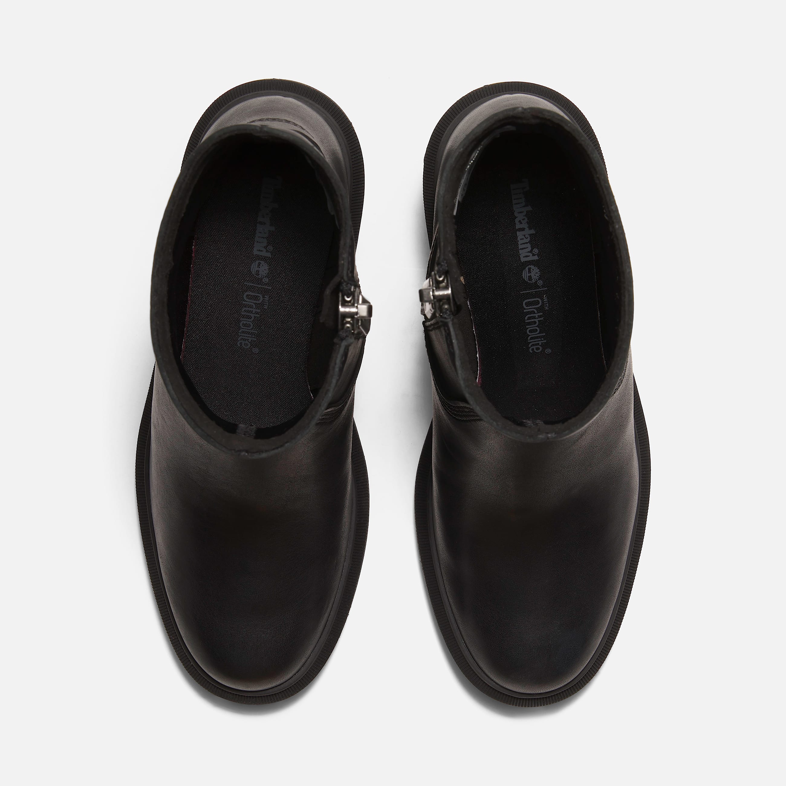 Botte Allington Heights  tige mihaute avec glissire pour femmes TBL Cuir pleine fleur noir ALT2