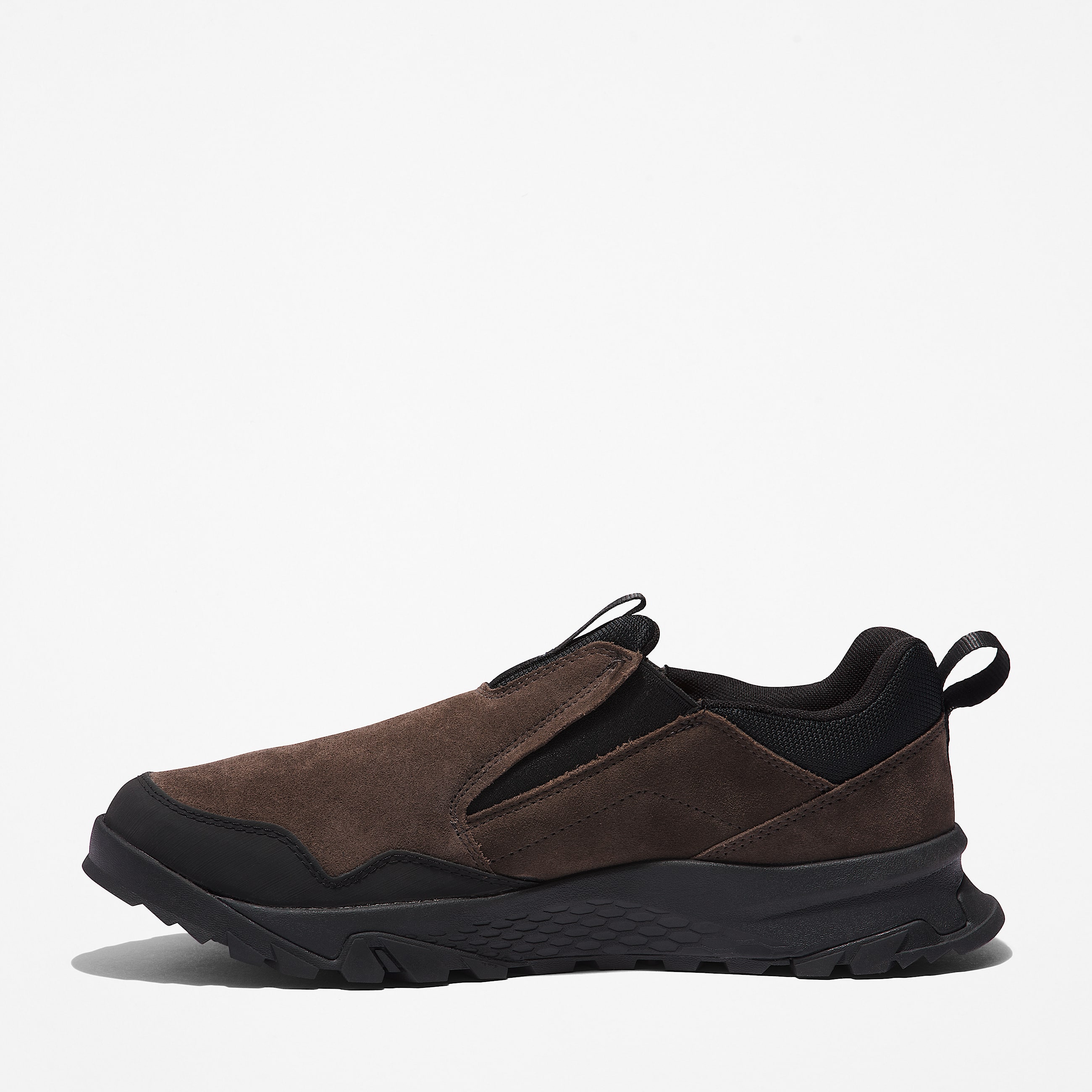 Mens Lincoln Peak Lite Waterproof SlipOn Hiking Shoe TBL Dark Brown Suede ALT6