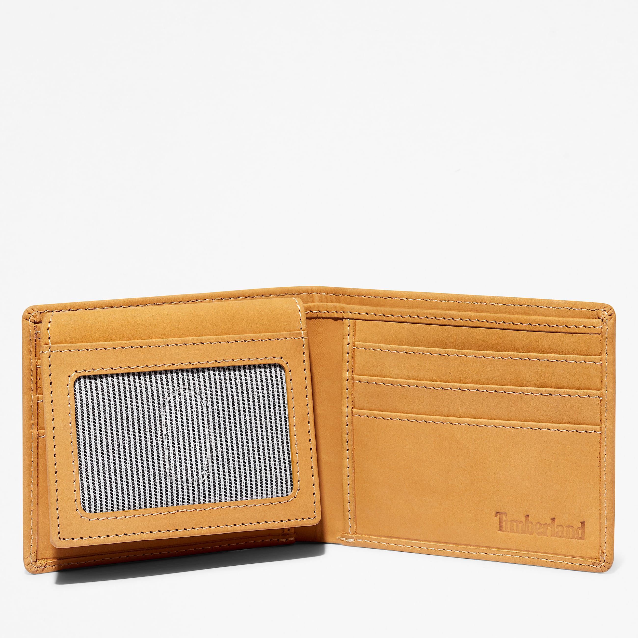 Mens Red Bank Oversized TreeLogo Passcase Wallet TBL Wheat ALT1