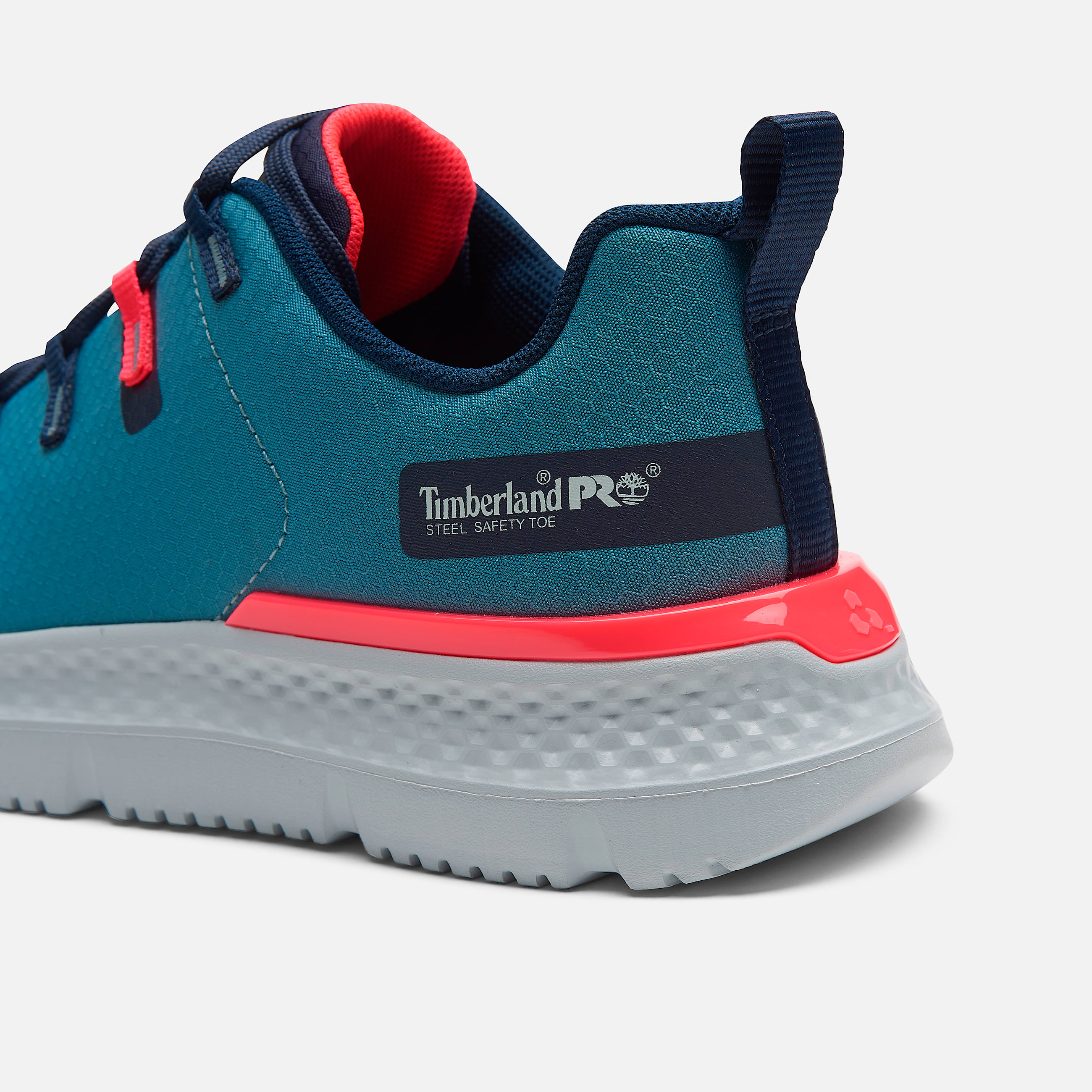 Womens Timberland PRO Intercept Athletic SteelToe Work Sneaker TBL GreyPink ALT7