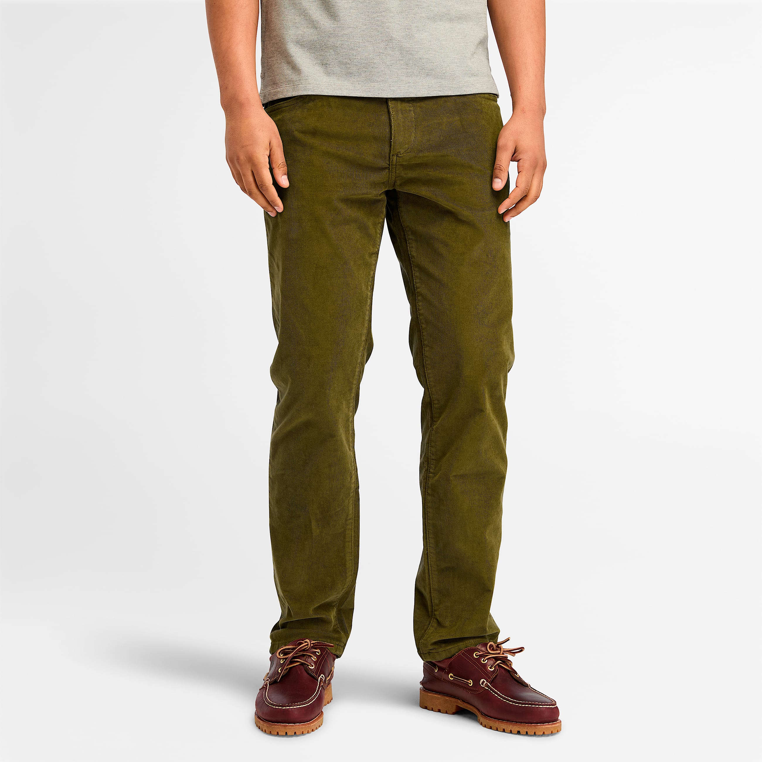 Mens Littleton Corduroy 5Pocket Pant TBL Dark Olive HERO