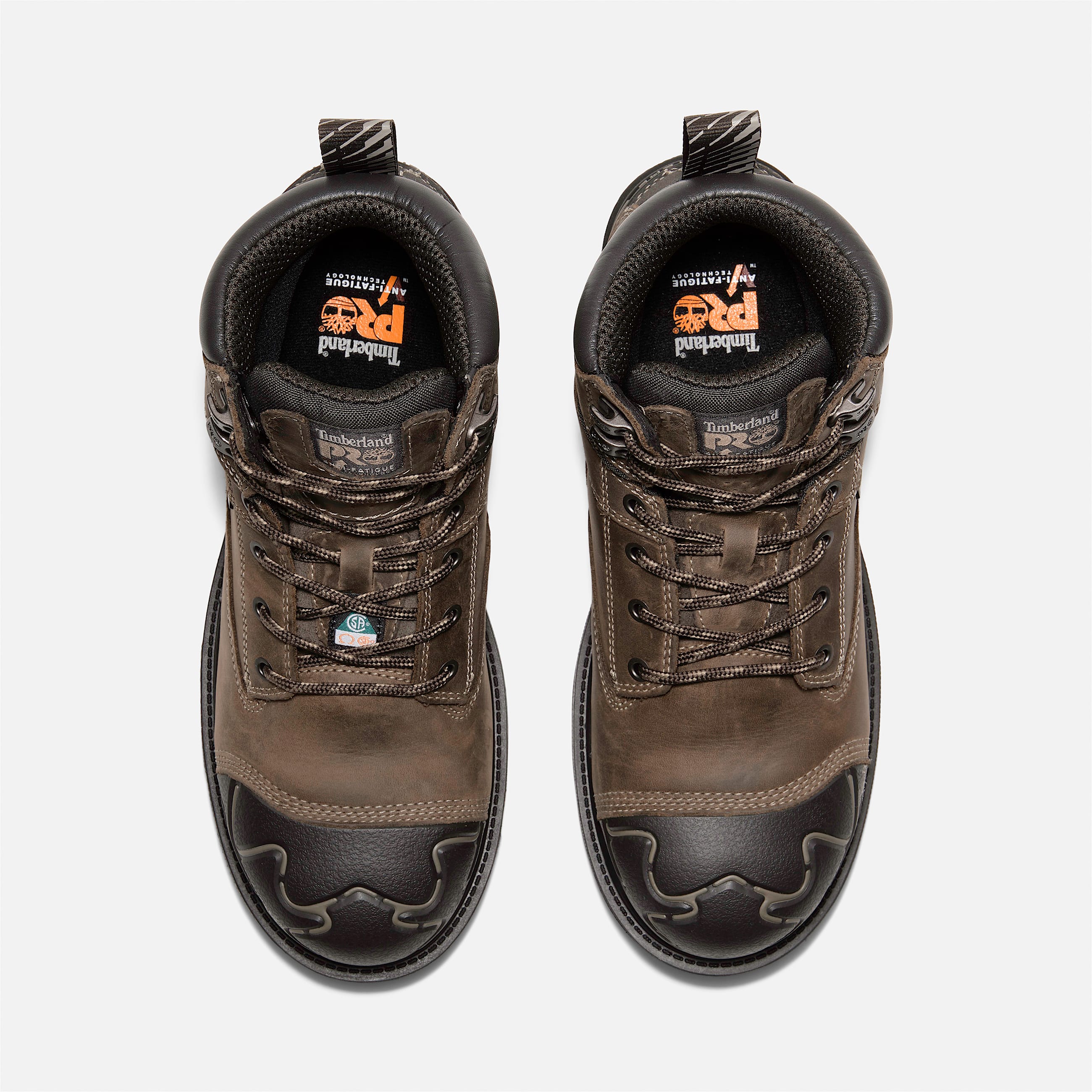 Mens Timberland PRO Magnitude 6 Waterproof CompToe Work Boot TBL Turkish Coffee ALT2