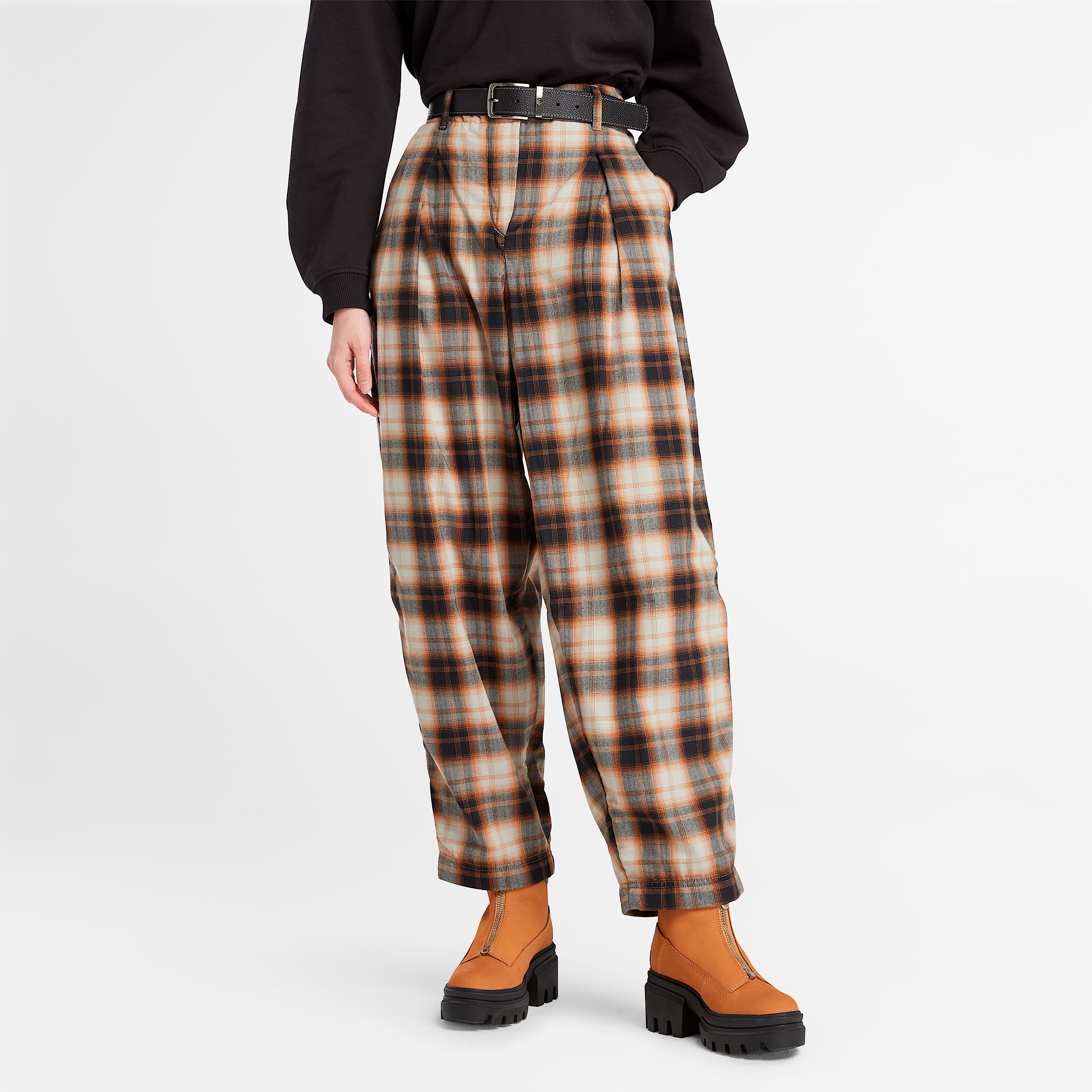 Pantaln para mujer a cuadros TBL Caf HERO