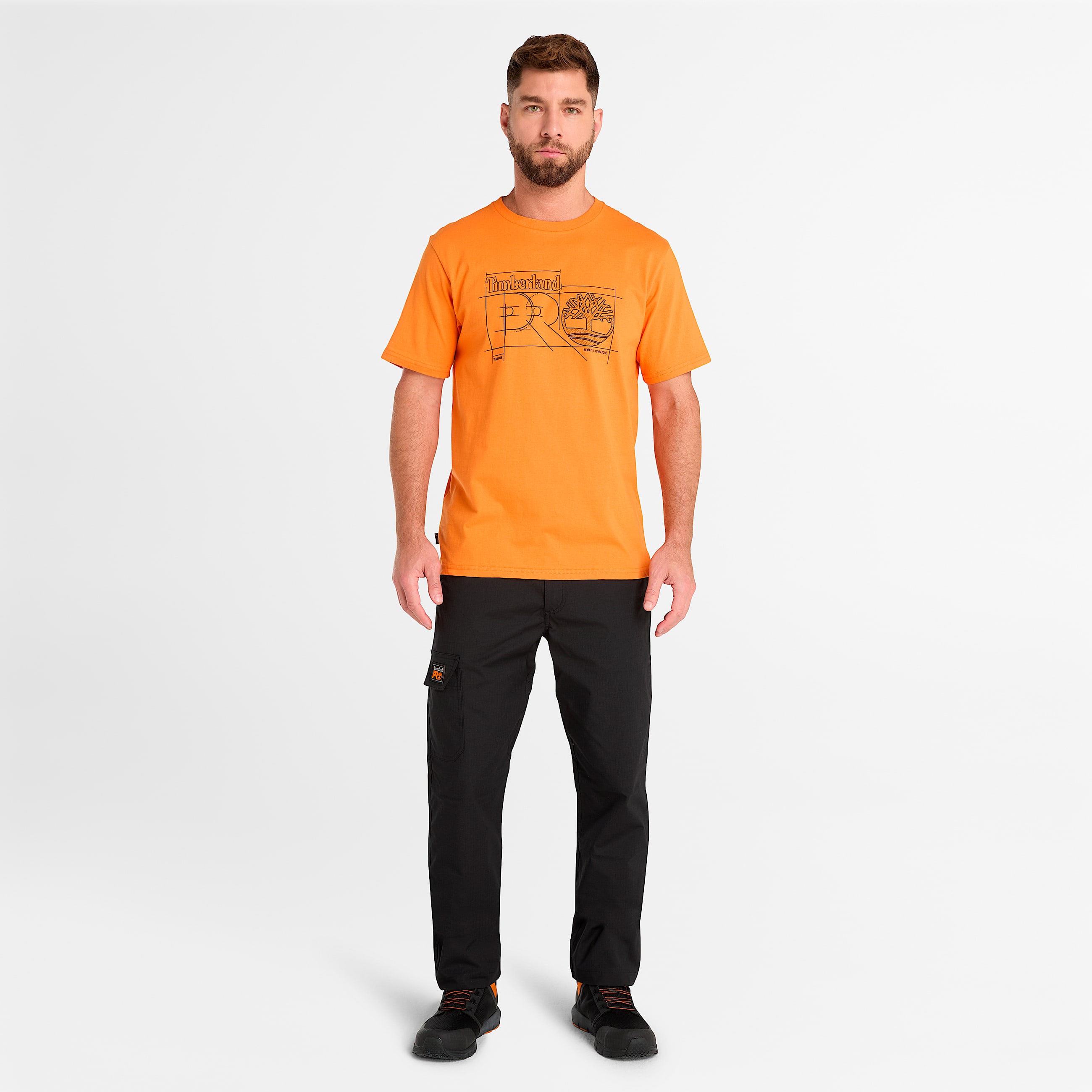 Mens Timberland PRO Morphix AthleticFit Lightweight Pant TBL Black ALT1