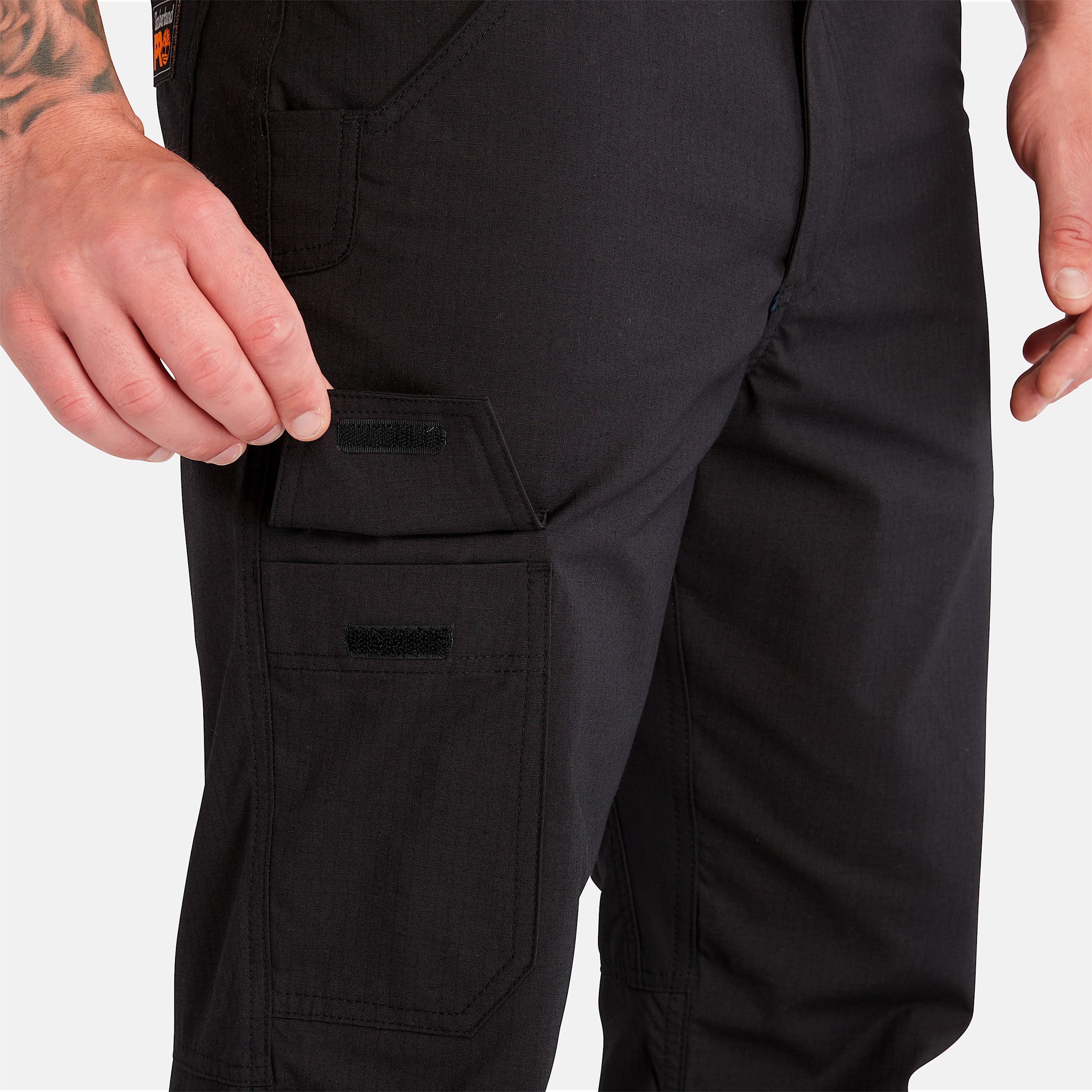 Mens Timberland PRO Morphix AthleticFit Lightweight Pant TBL Black ALT4