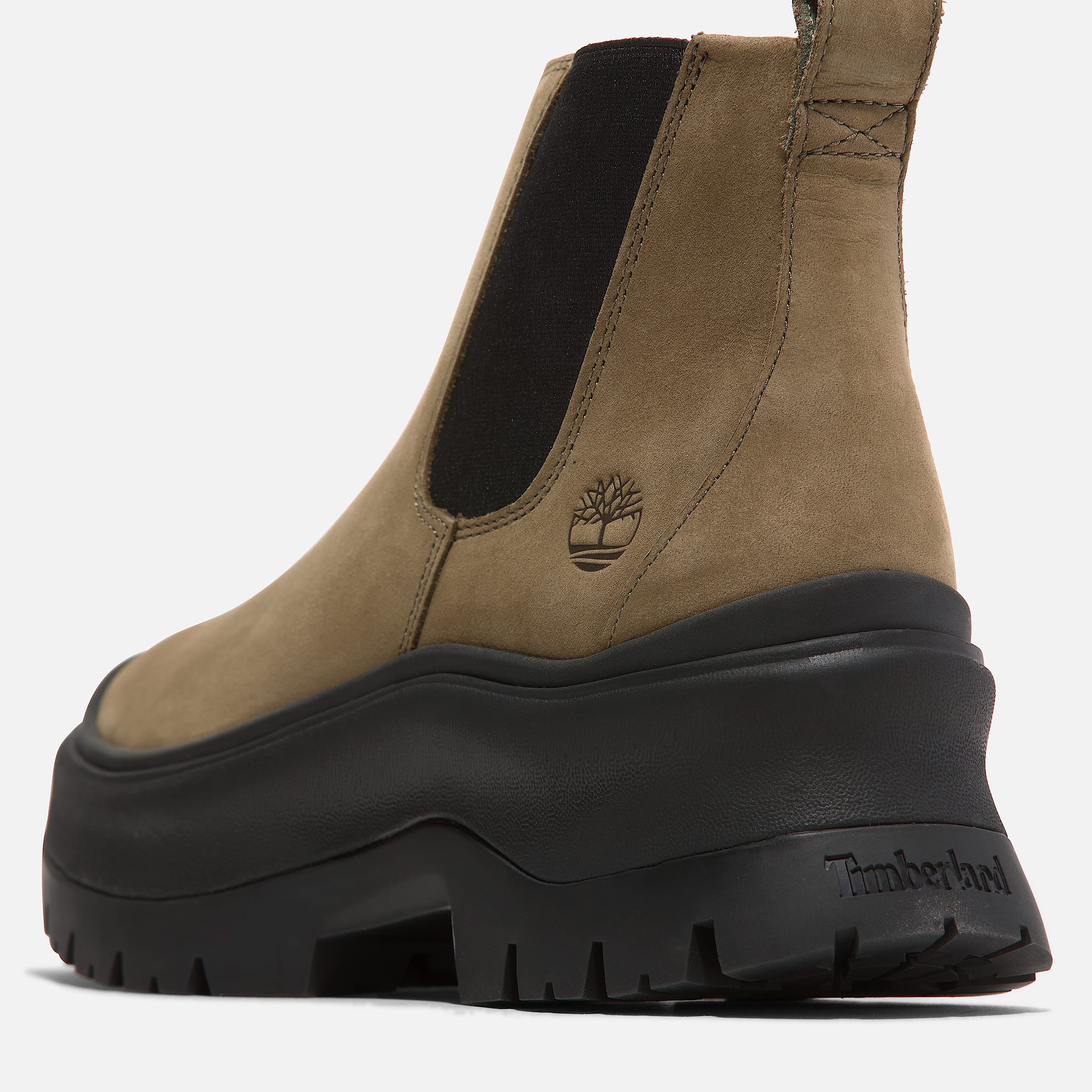 Womens Roxie Lane Mid Chelsea Boot TBL Olive Nubuck ALT7