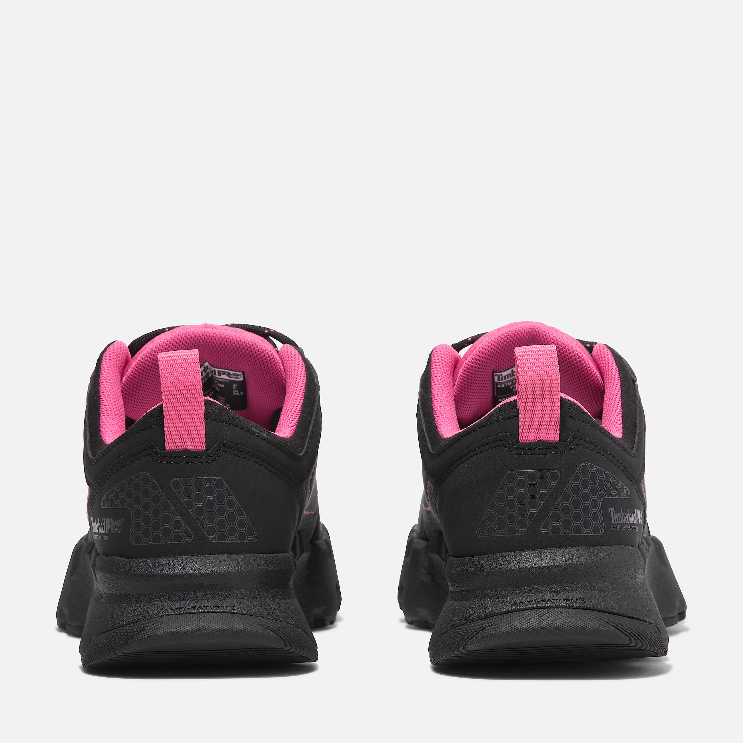 Womens Timberland PRO Powertrain EV Composite Toe Work Sneaker TBL BlackPink ALT5